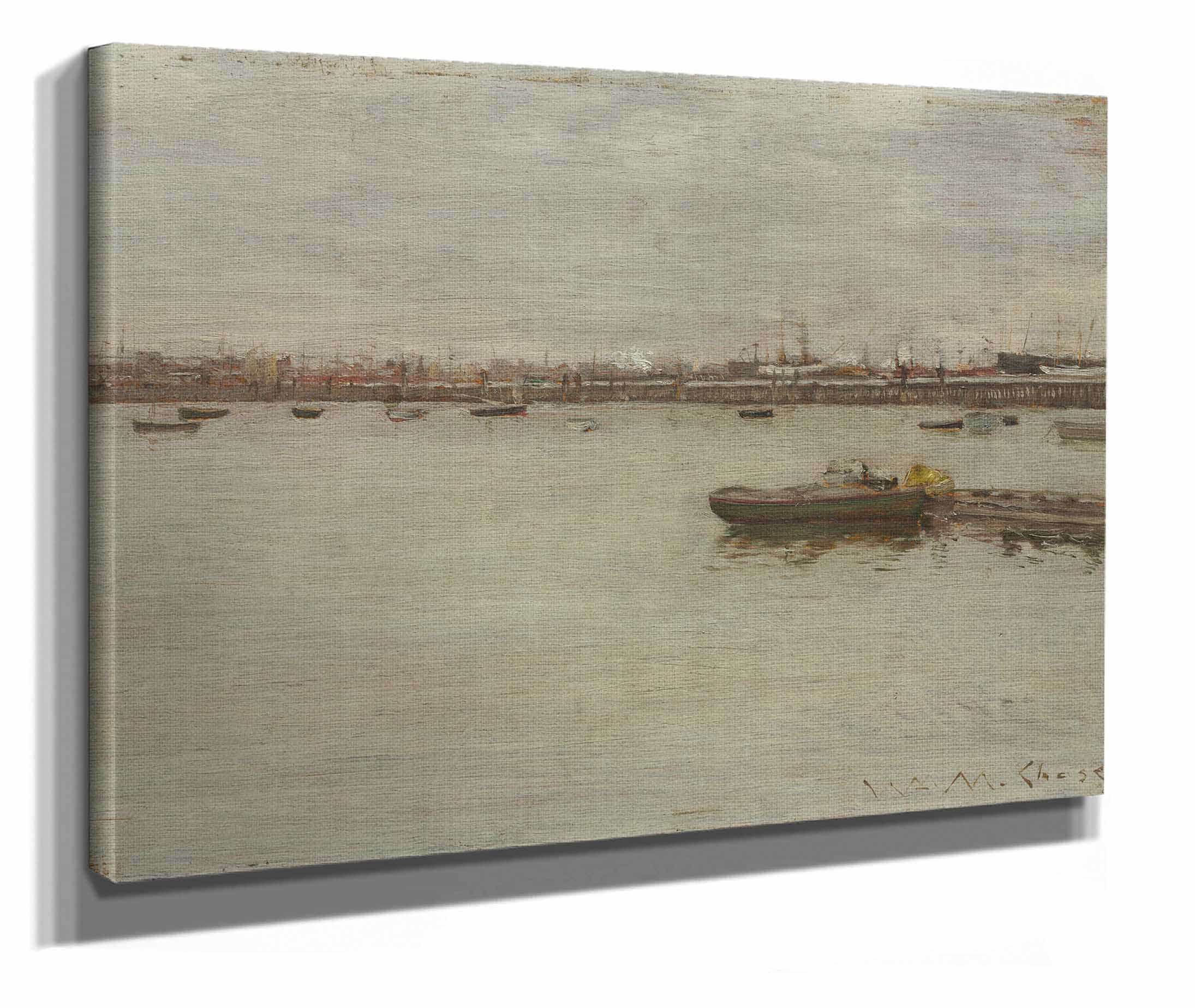 Gray Day On The Bay by William Merritt Chase - Image 2