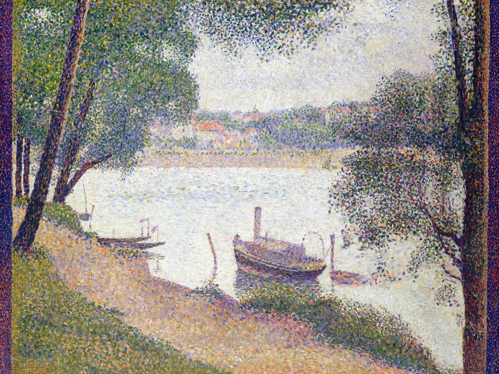 Gray Weather, Grand Jatte By Georges Pierre Seurat - Image 5
