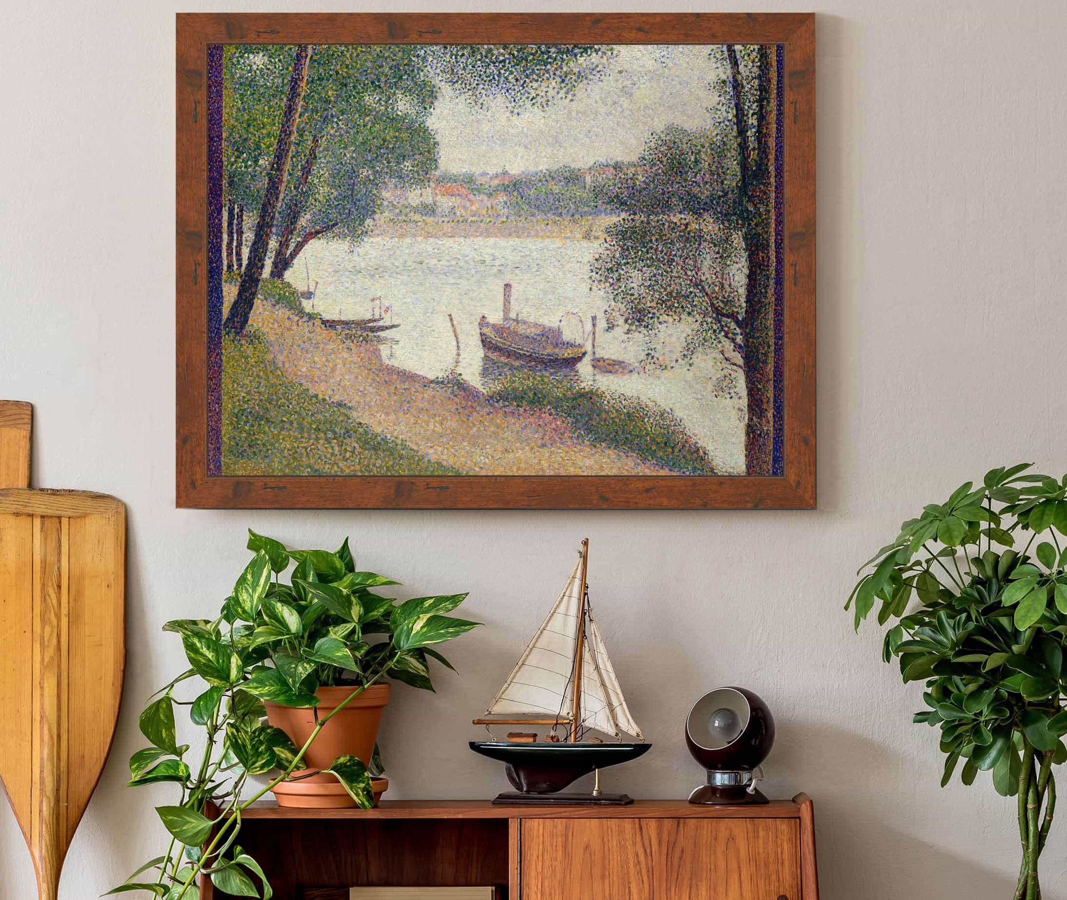 Gray Weather Grande Jatte  by Georges Seurat - Image 2