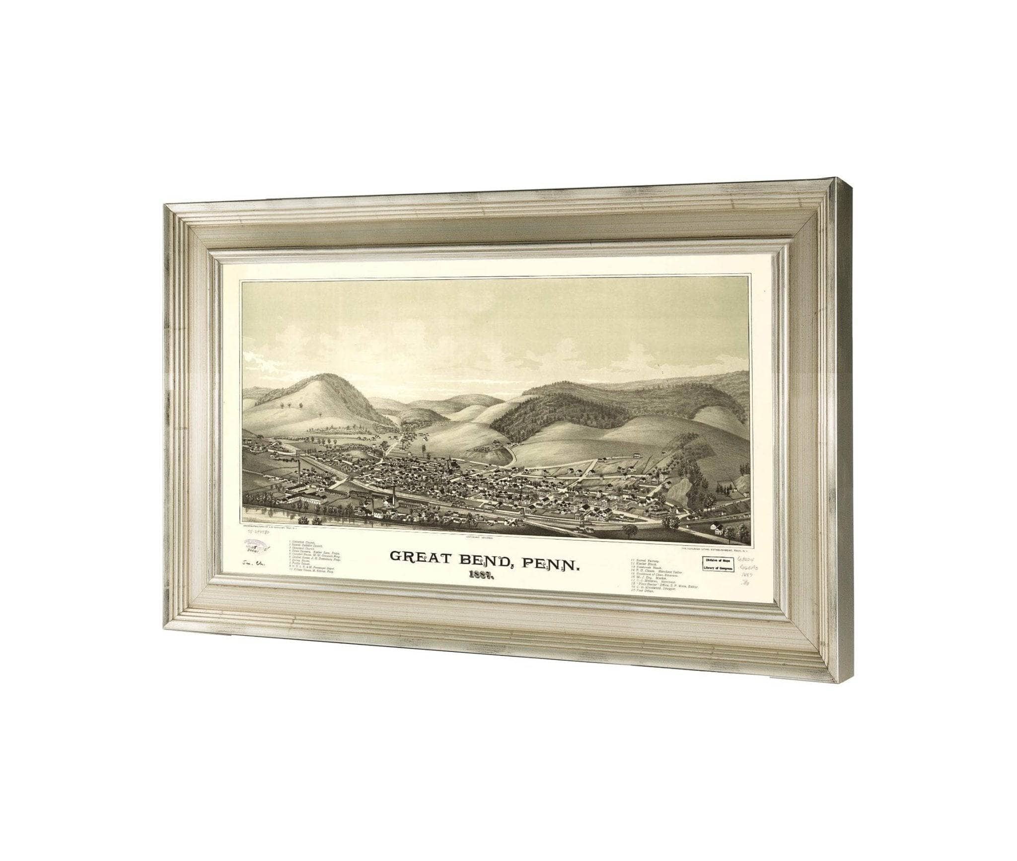 Great Bend Penn 1887  State Of Pennsylvania - Image 3