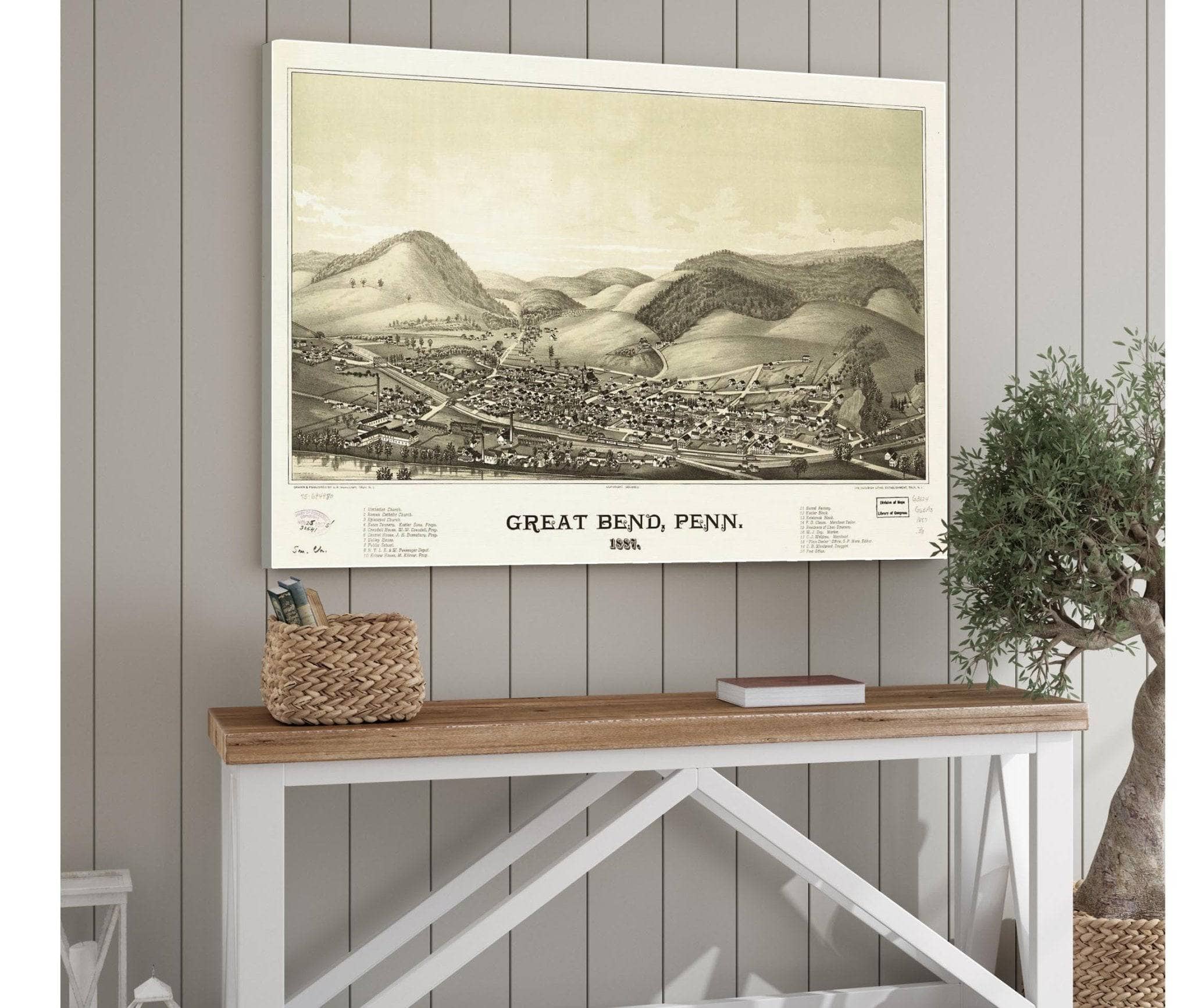 Great Bend Penn 1887  State Of Pennsylvania - Image 7