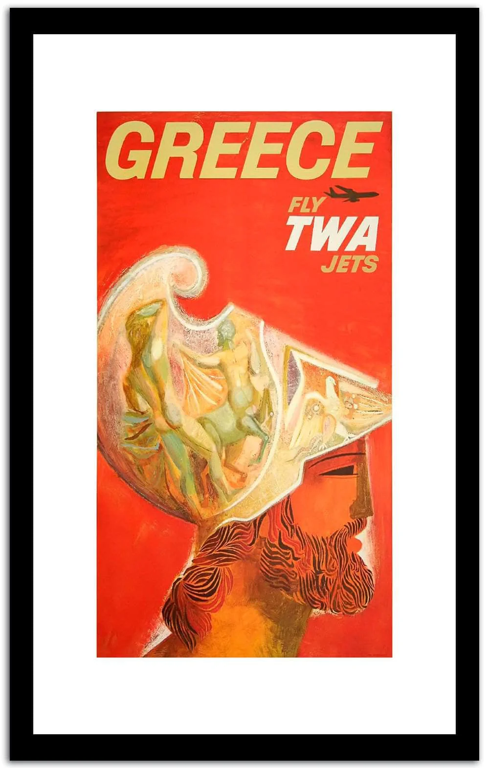 Greece Vintage Poster