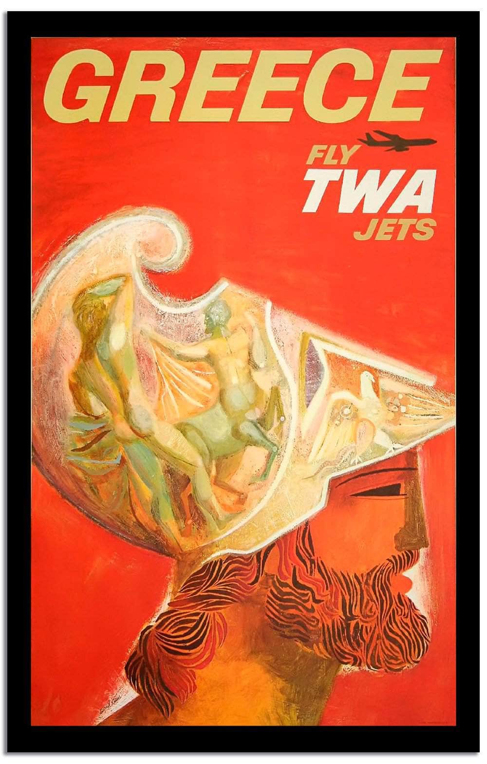 Greece Vintage Poster - Image 2