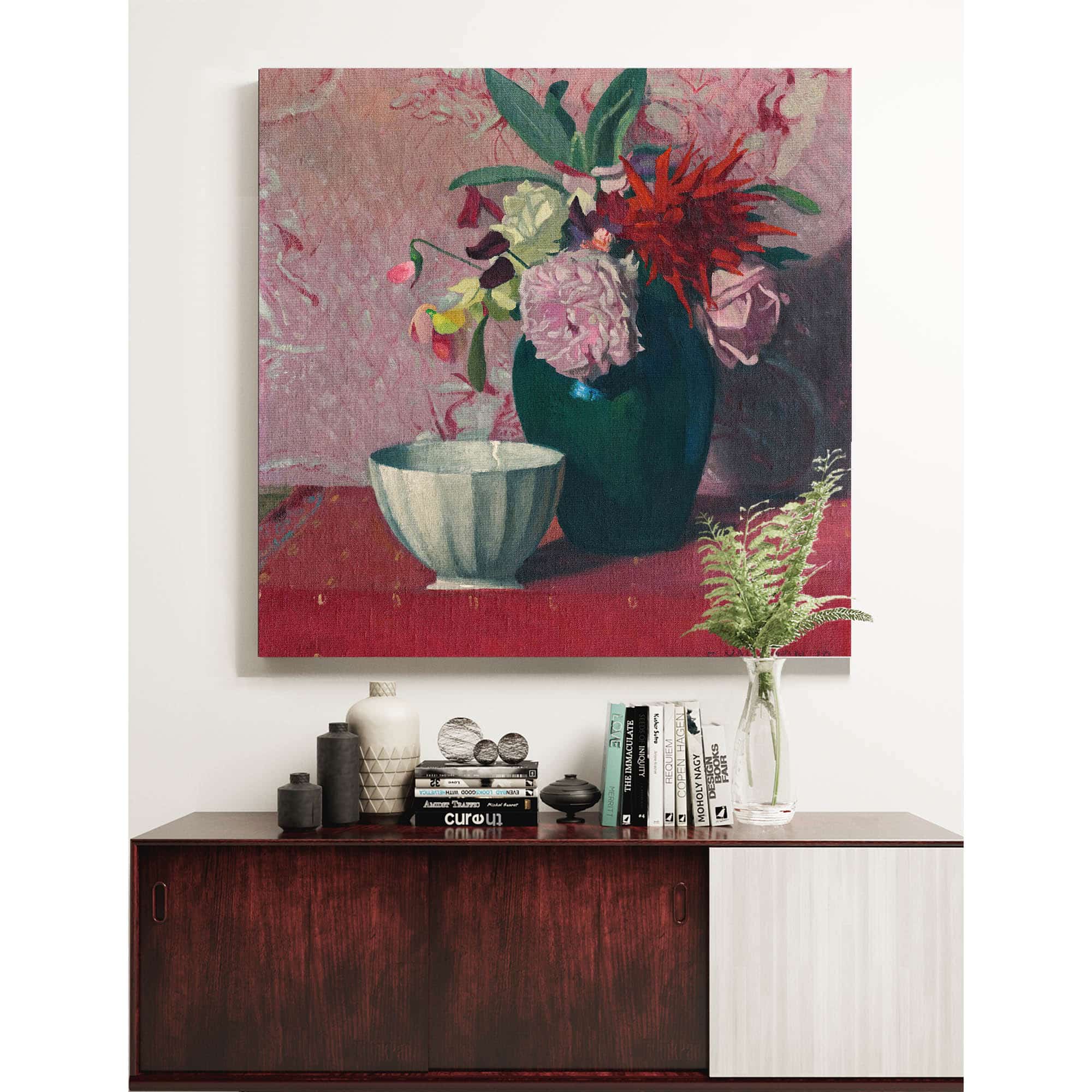 Green Vase And White Bowl by Felix Vallotton - Image 5
