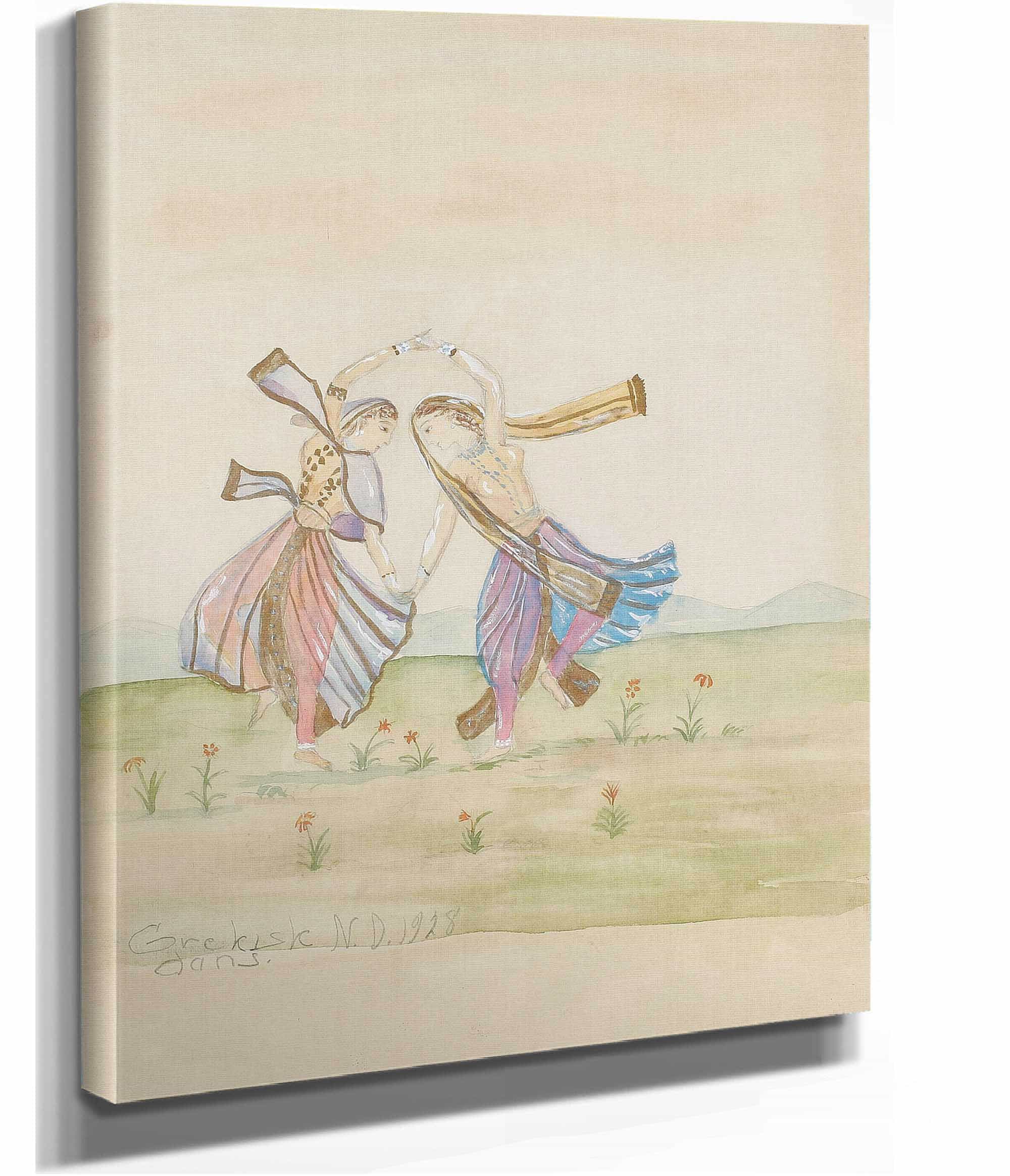 Grekisk Dans by Nils Dardel - Image 2