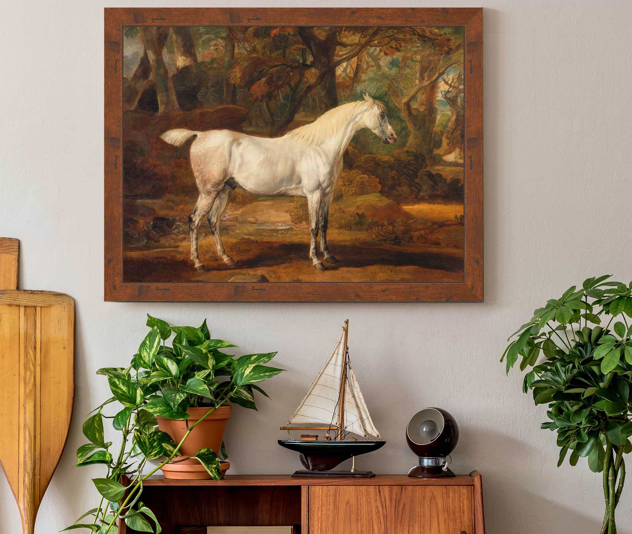 Grey Arabian Stallion The Property Of Sir Watkin Williams Wynn by James Ward - Image 3