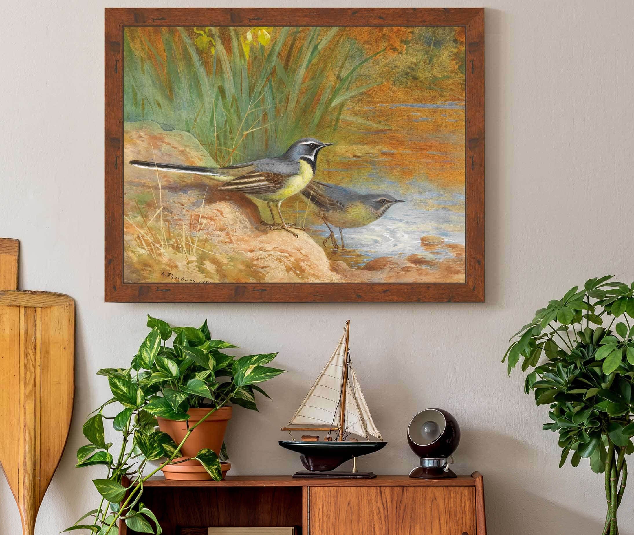 Grey Wagtails by Archibald Thorburn - Image 3