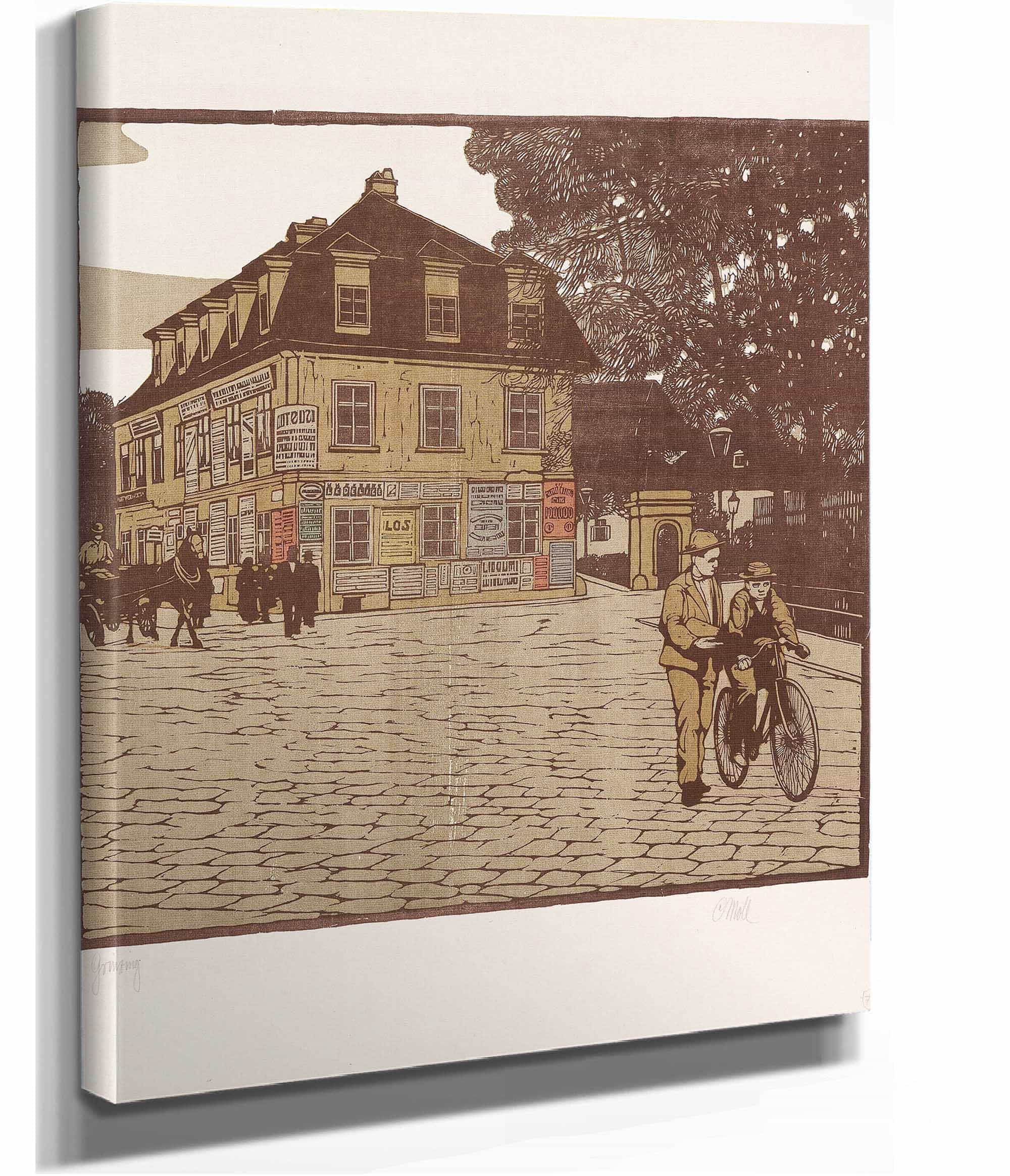 Grinzing by Carl Moll - Image 2