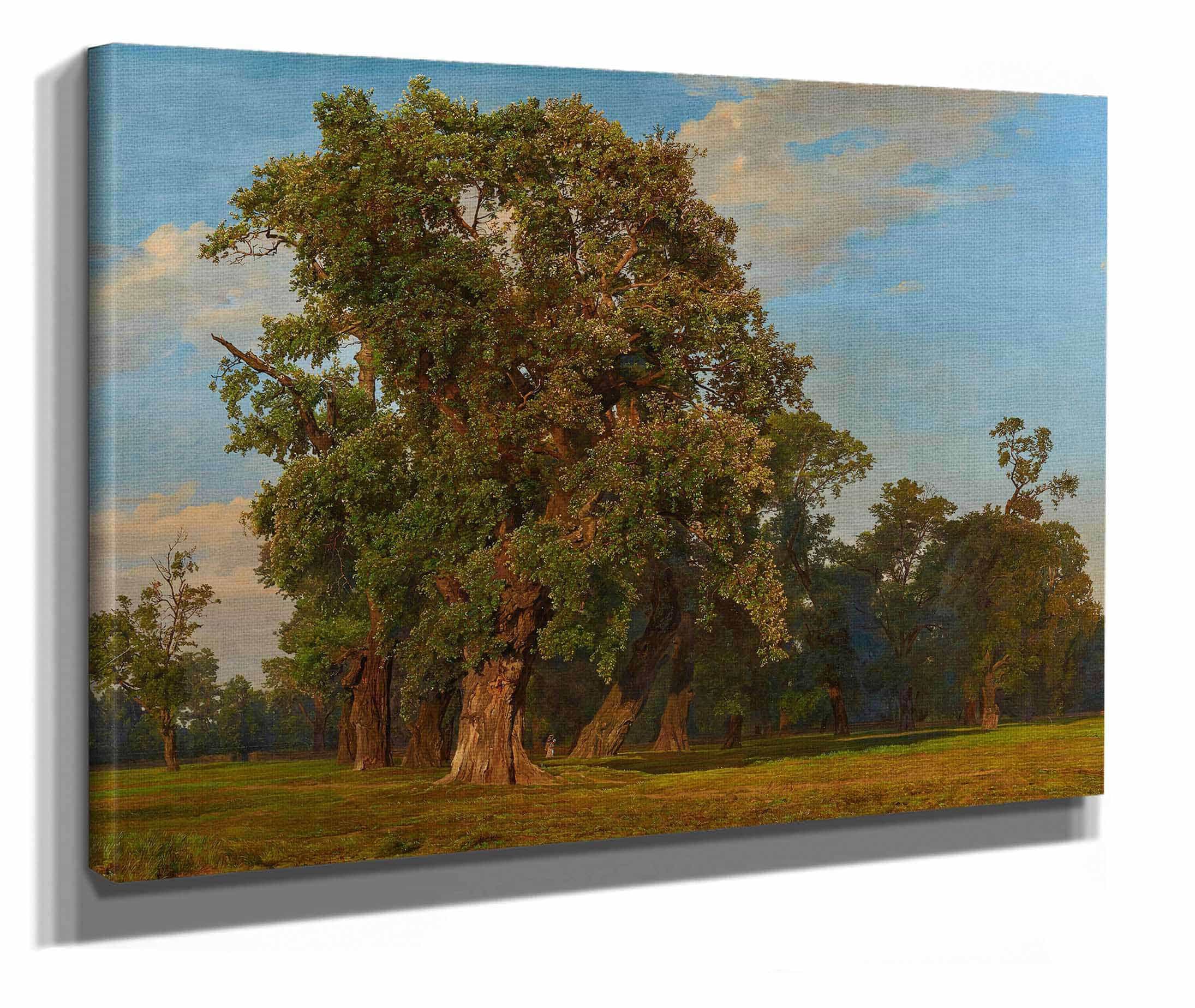Grobe Praterlandschaft by Ferdinand Georg Waldmuller