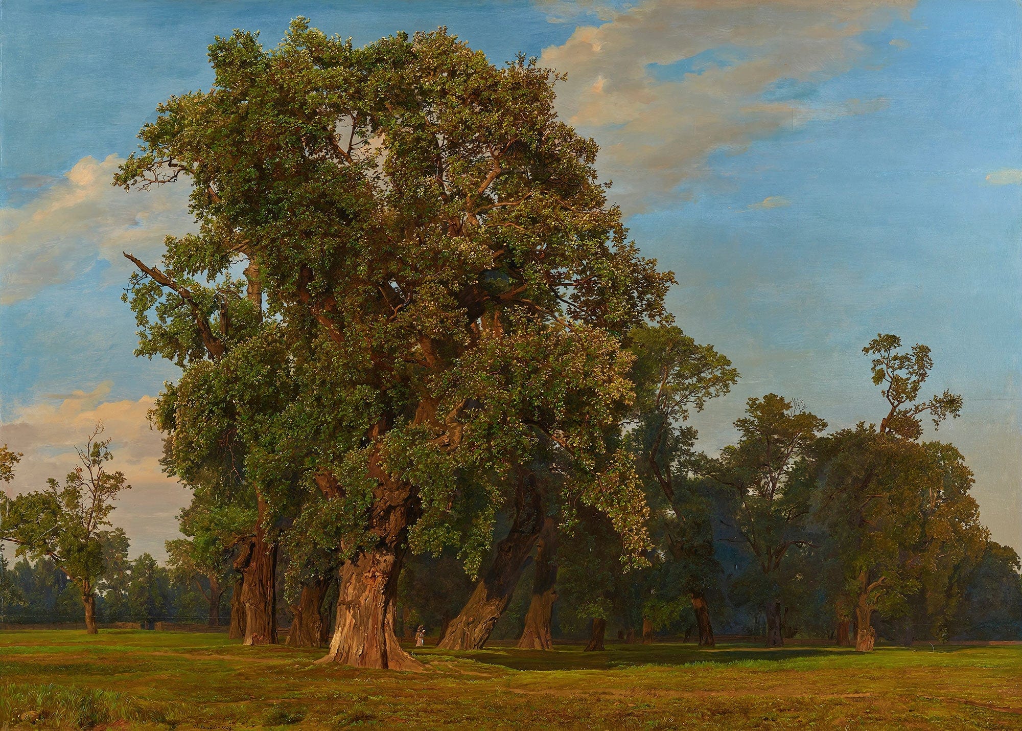 Grobe Praterlandschaft by Ferdinand Georg Waldmuller - Image 2