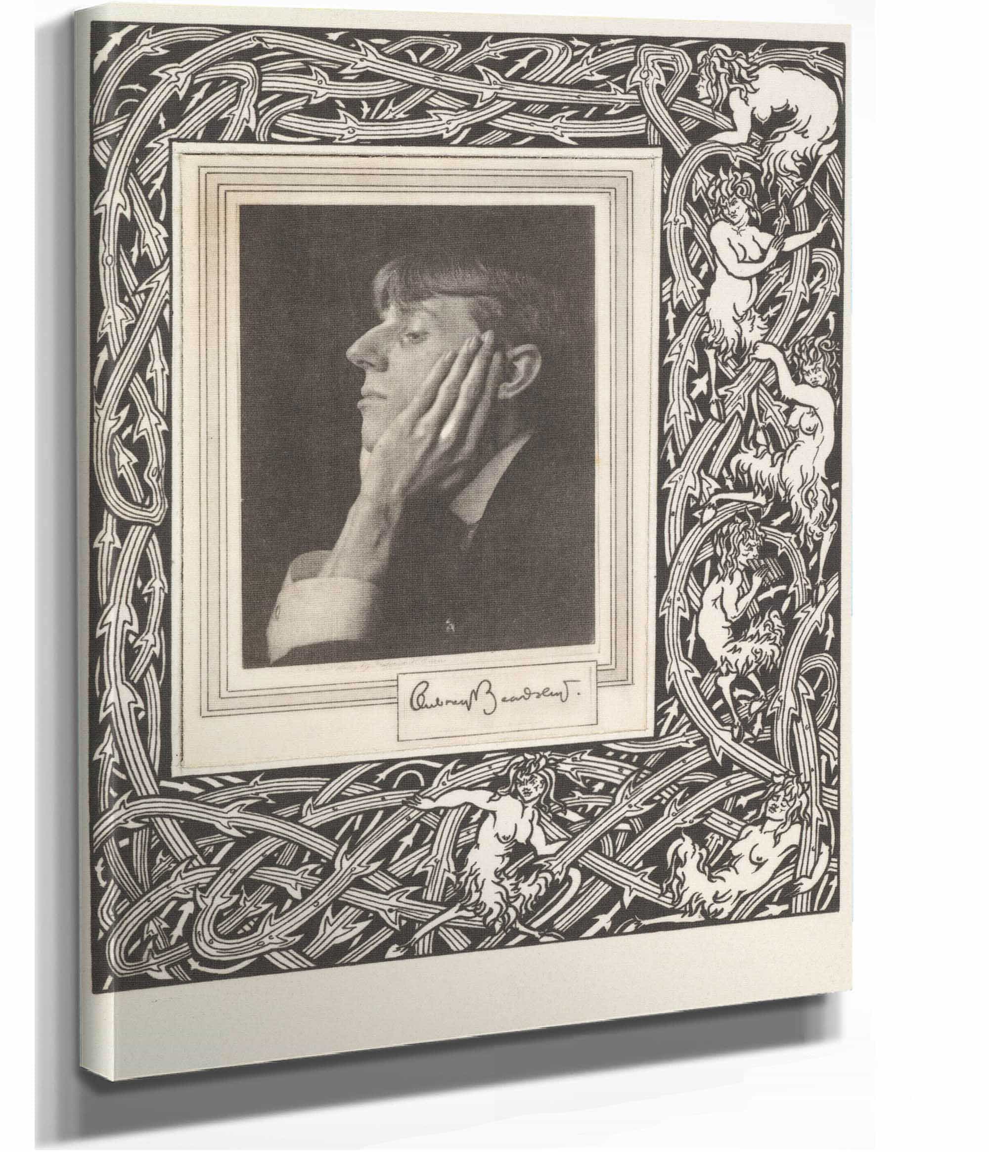 Grotesques By Aubrey Beardsley Portrait Frontispiece S by Aubrey Vincent Beardsley - Image 2