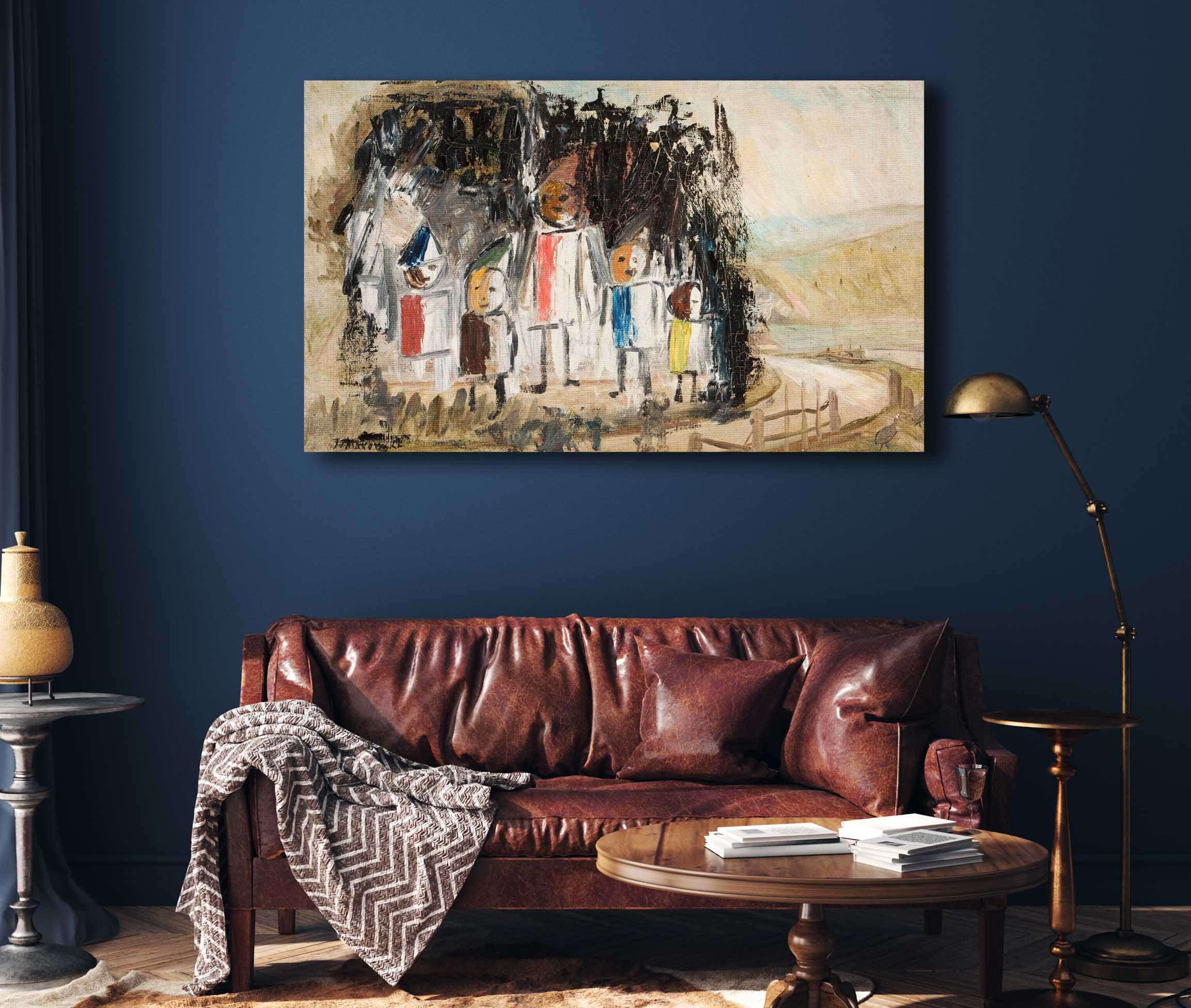 Group Of Children by Tadeusz Makowski - Image 4