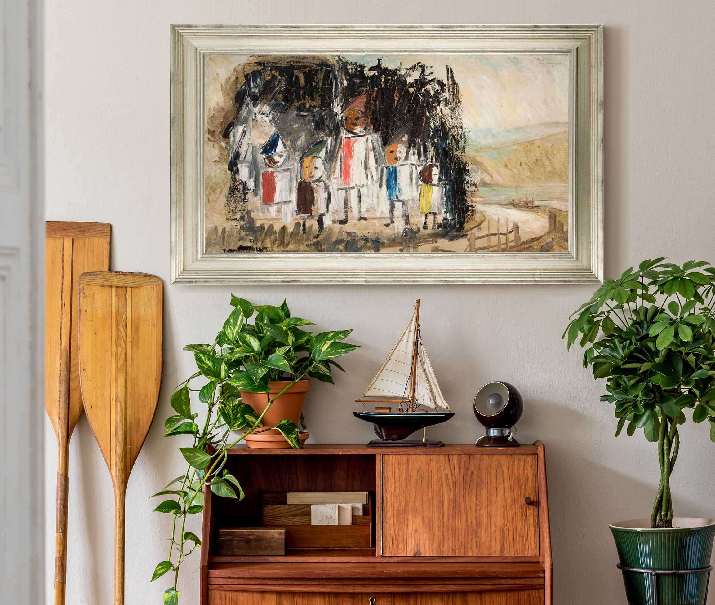 Group Of Children by Tadeusz Makowski - Image 6