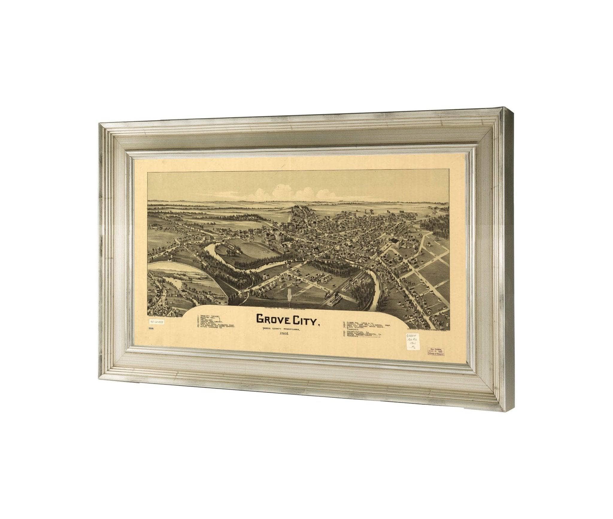 Grove City Mercer County Pennsylvania 1901 State Of Pennsylvania - Image 4