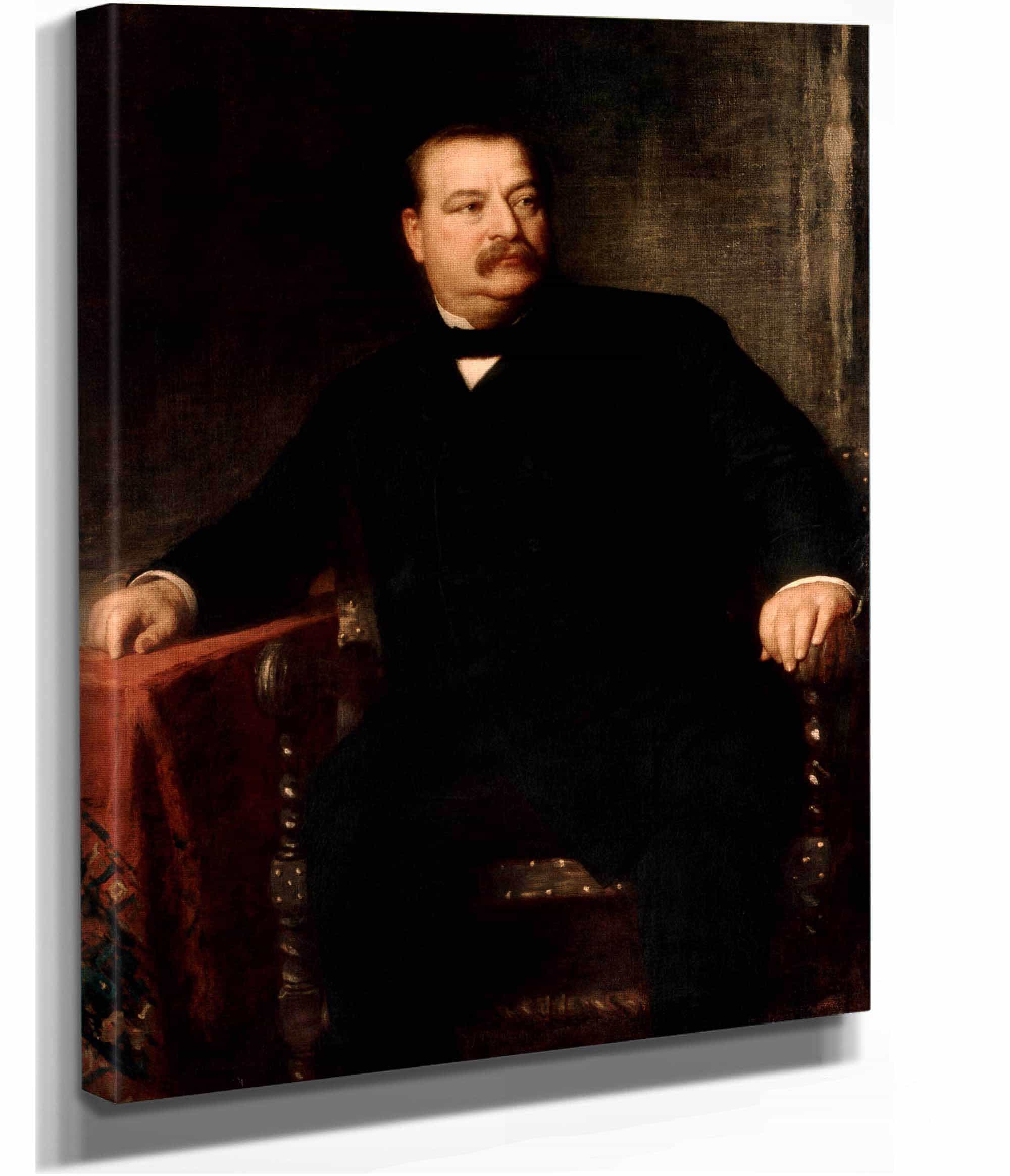 Grover Cleveland by Eastman Johnson - Image 2