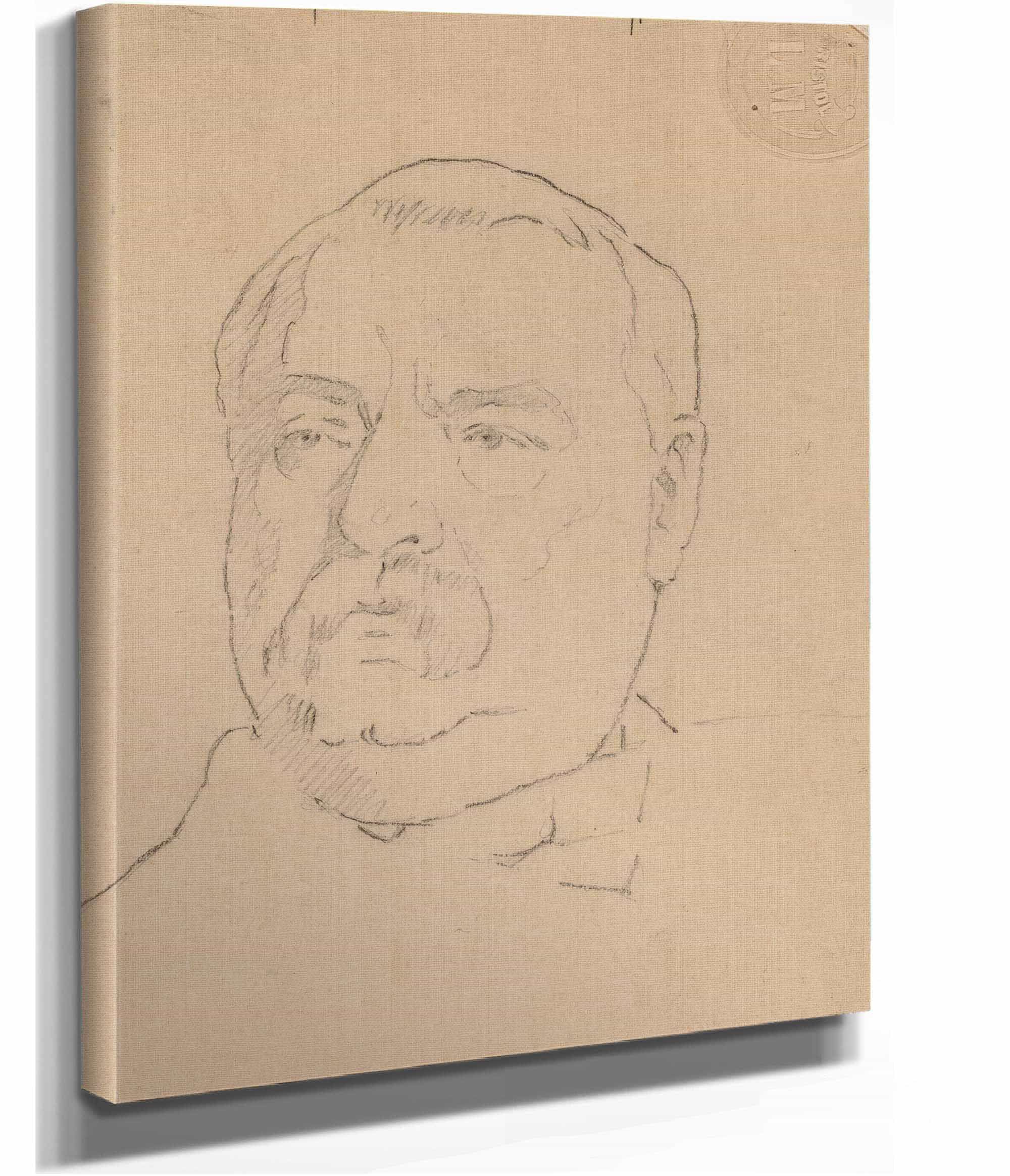 Grover Cleveland Recto by Eastman Johnson - Image 2