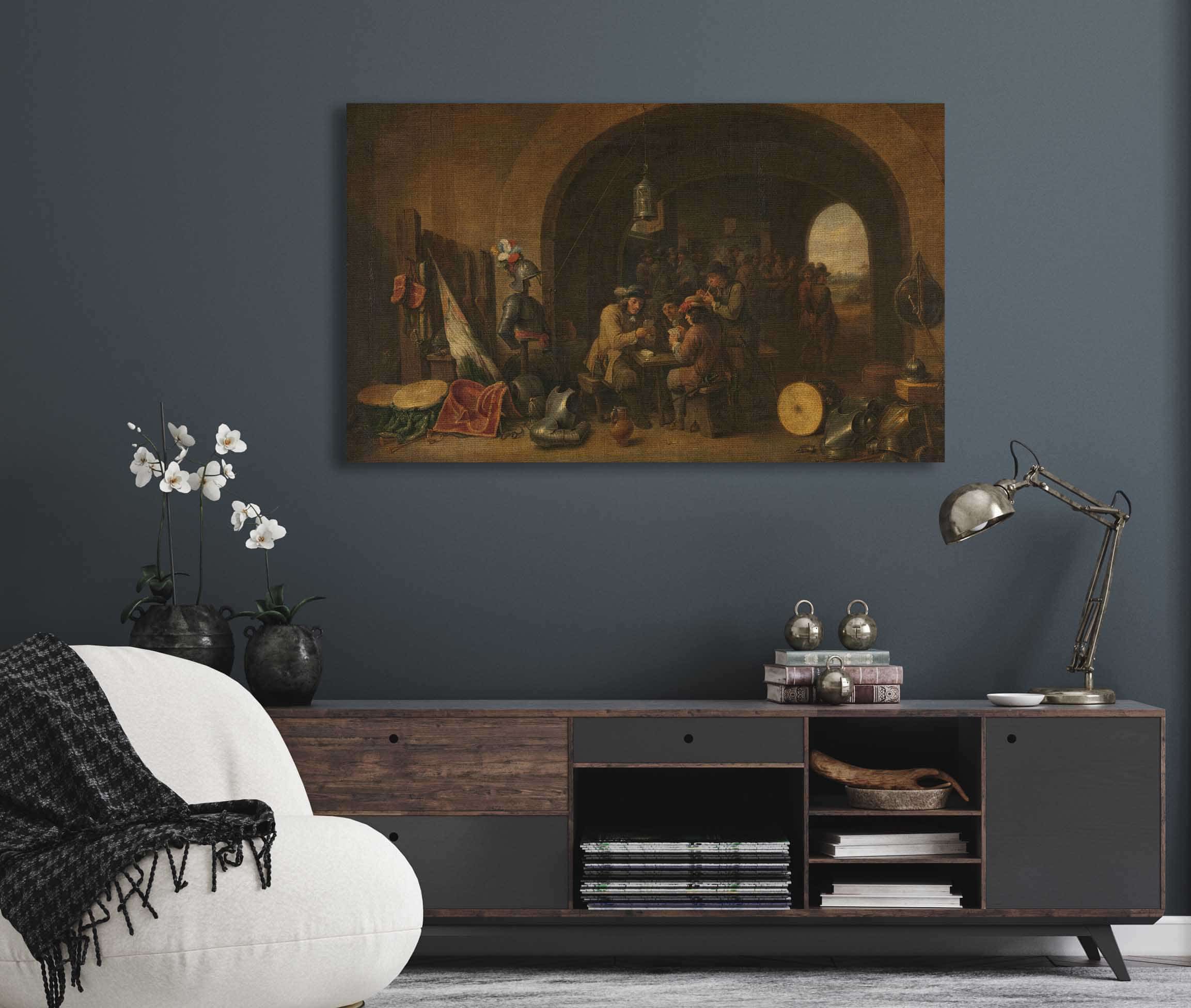 Guardroom C by David Teniers The Younger - Image 5