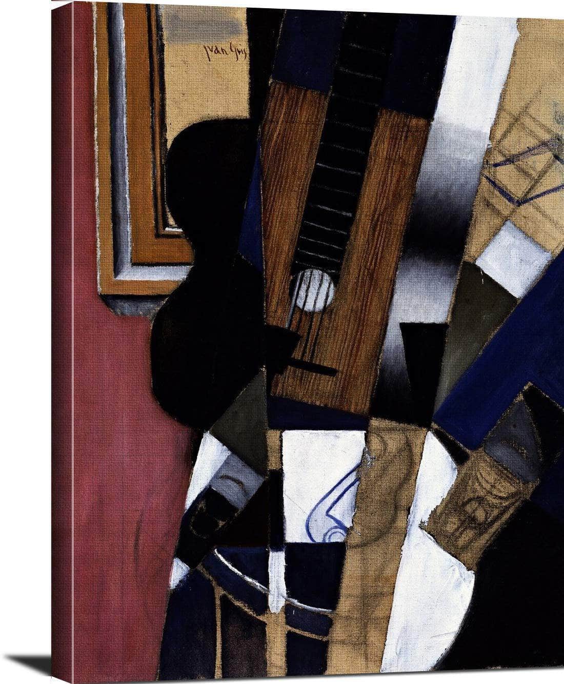 Guitar And Pipe Painting Juan Gris Canvas Art - Image 3
