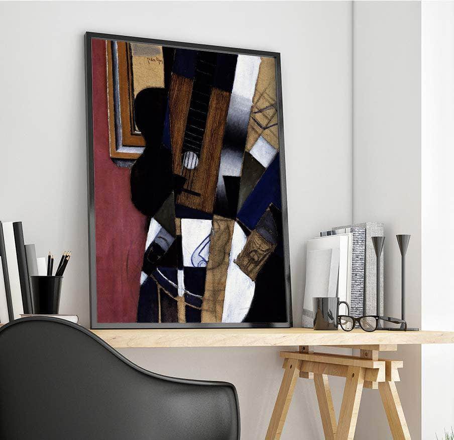 Guitar And Pipe Painting Juan Gris Canvas Art - Image 4