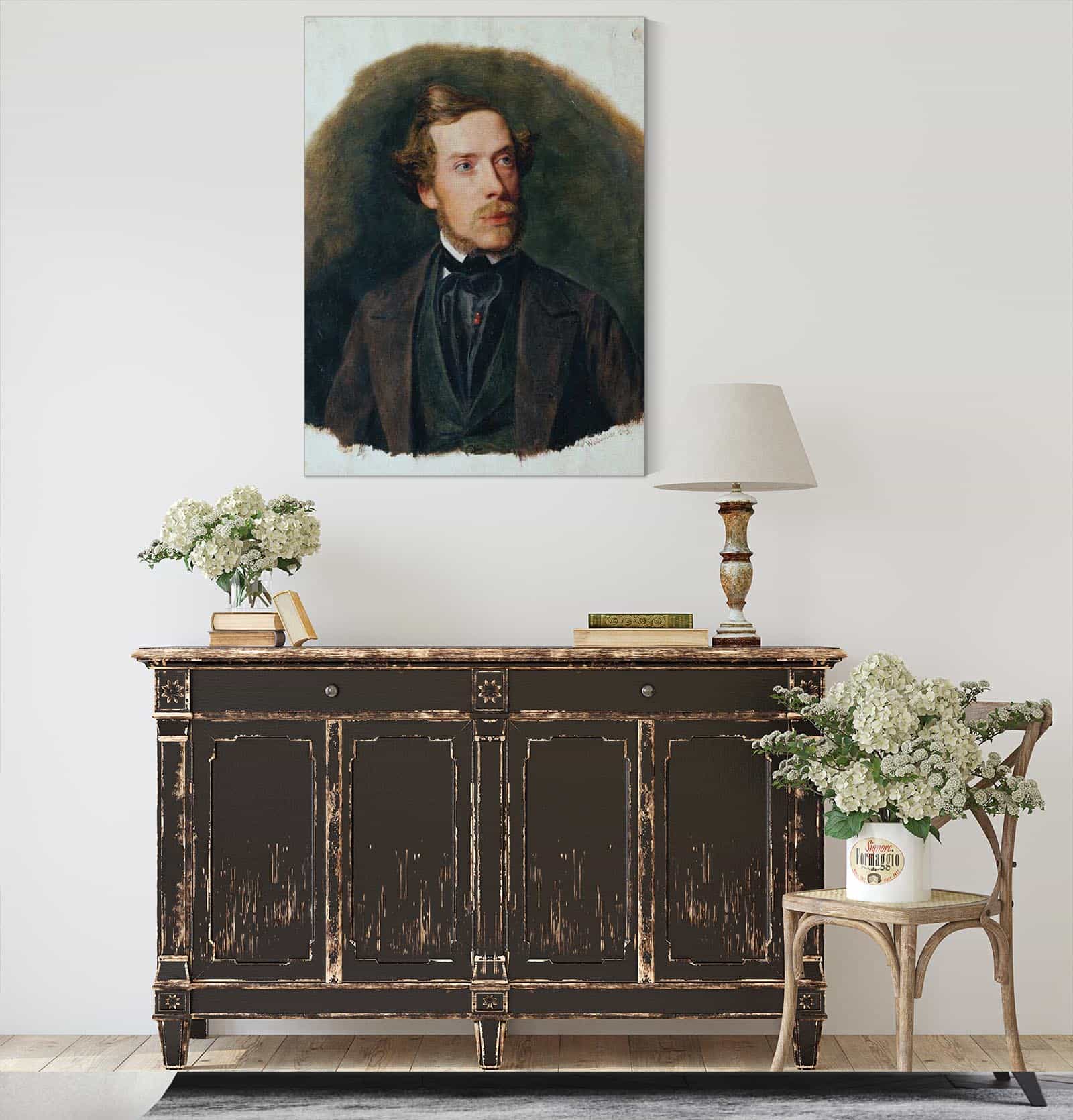 Gustav Barth Chormeister Des Wiener Mannergesangsvereins by Ferdinand Georg Waldmuller - Image 4