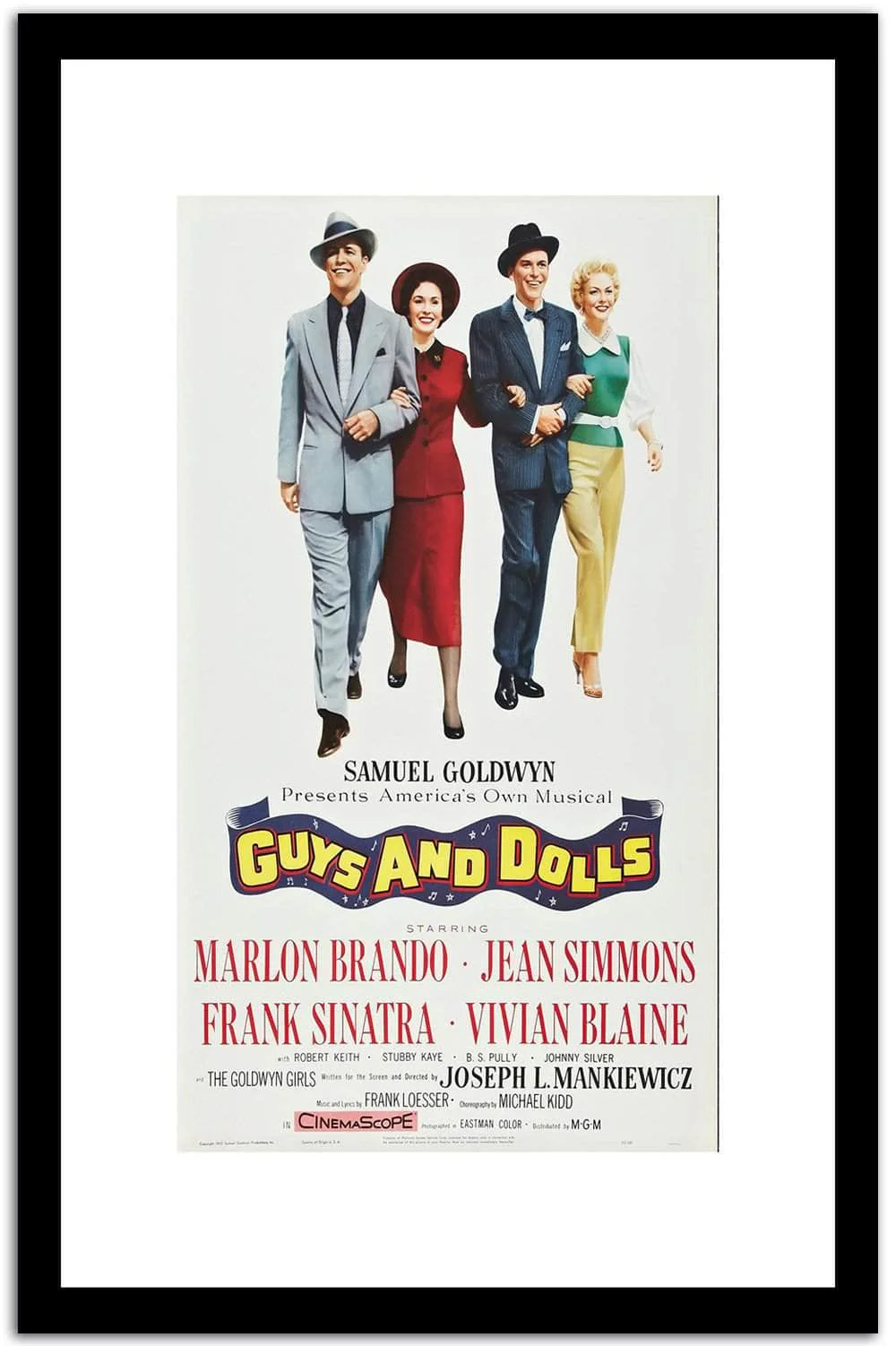 Guys And Dolls  Vintage Poster