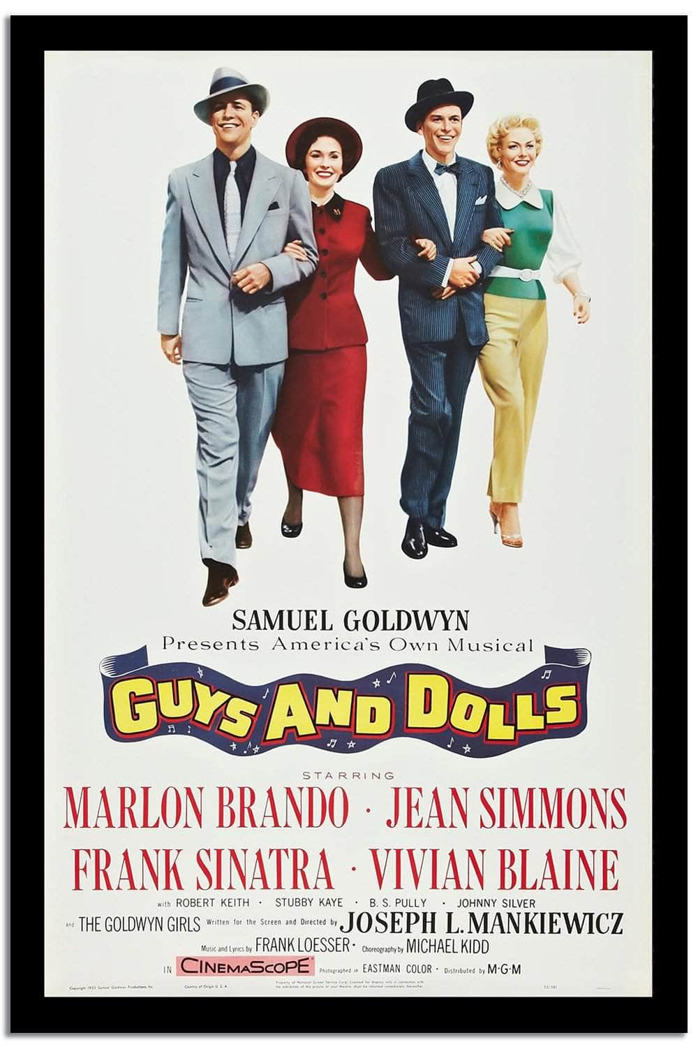 Guys And Dolls  Vintage Poster - Image 2