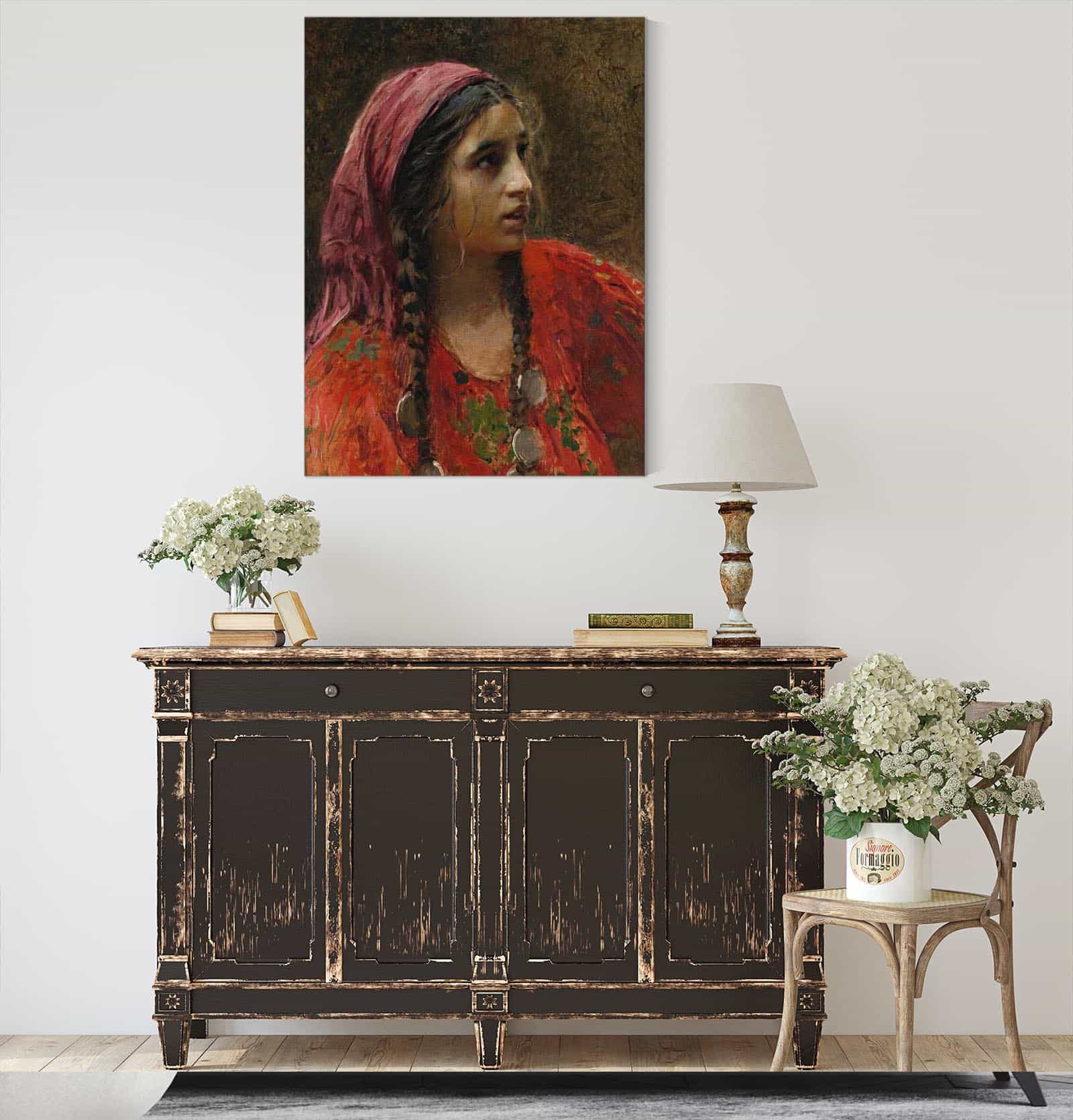 Gypsy by Konstantin Egorovich Makovsky - Image 4