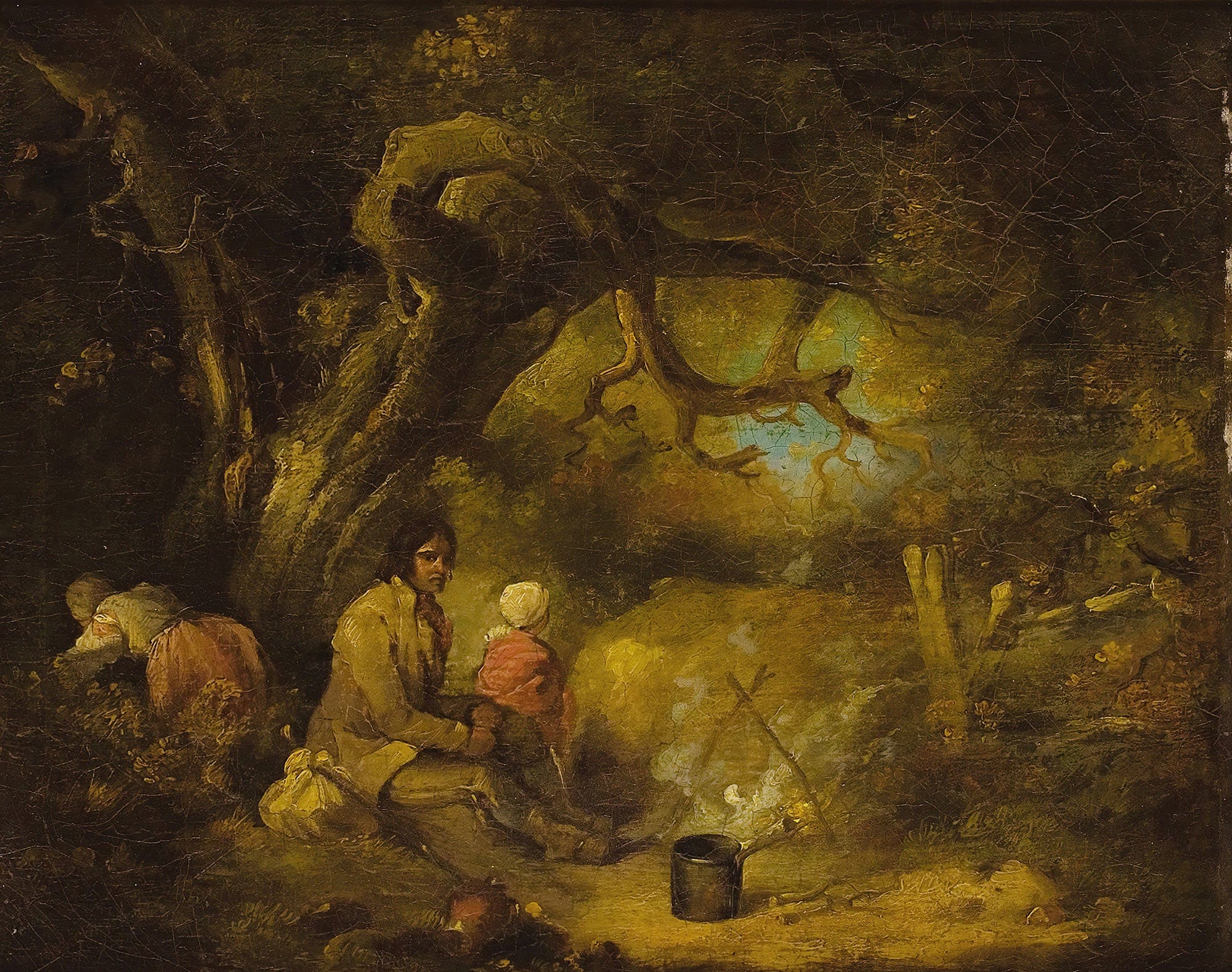 Gypsy Encampment by George Morland - Image 2