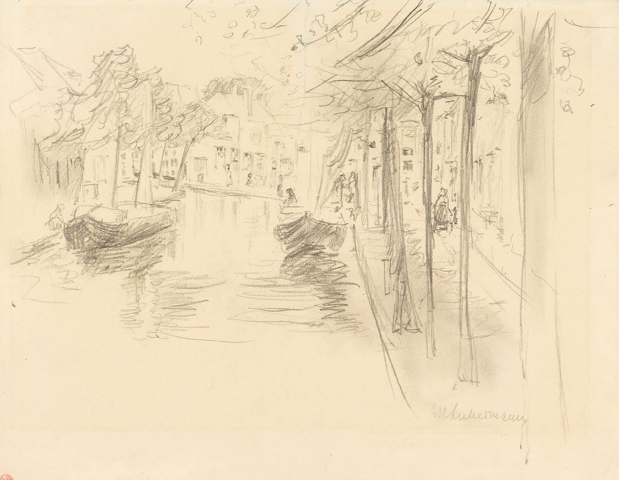 Haarlem by Max Liebermann
