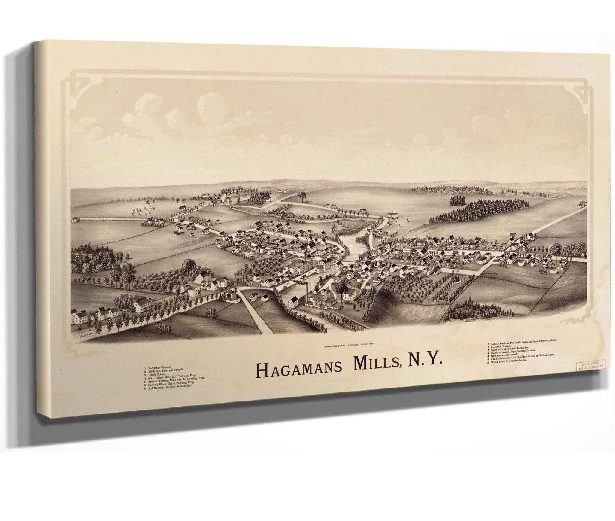 Hagamans Mills Ny State Of New York