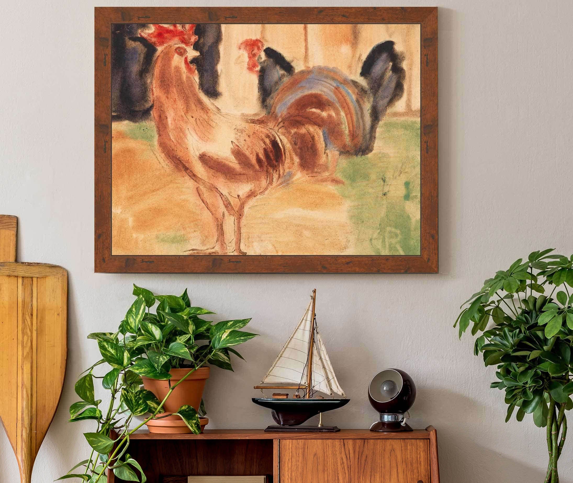 Hahn Und Huhn by Christian Rohlfs - Image 3