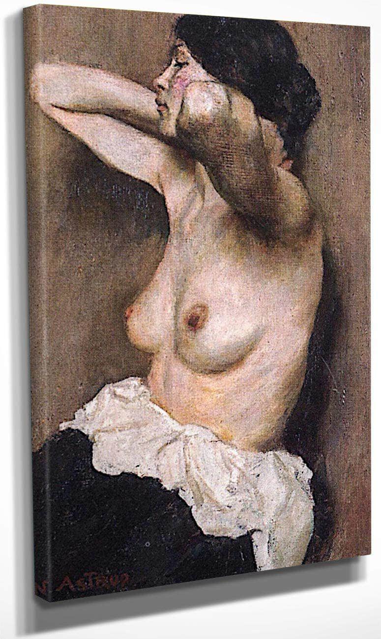 Half Length Female Nude By Nicolai Astrup - Image 4