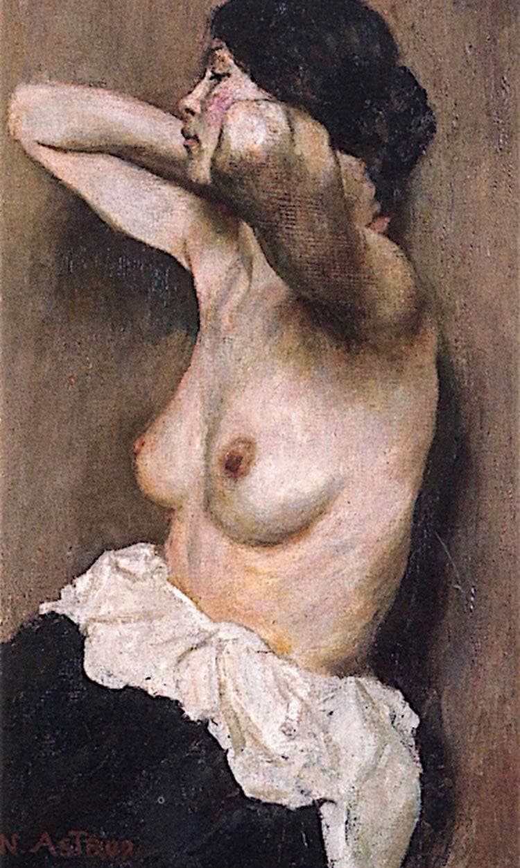 Half Length Female Nude By Nicolai Astrup - Image 6