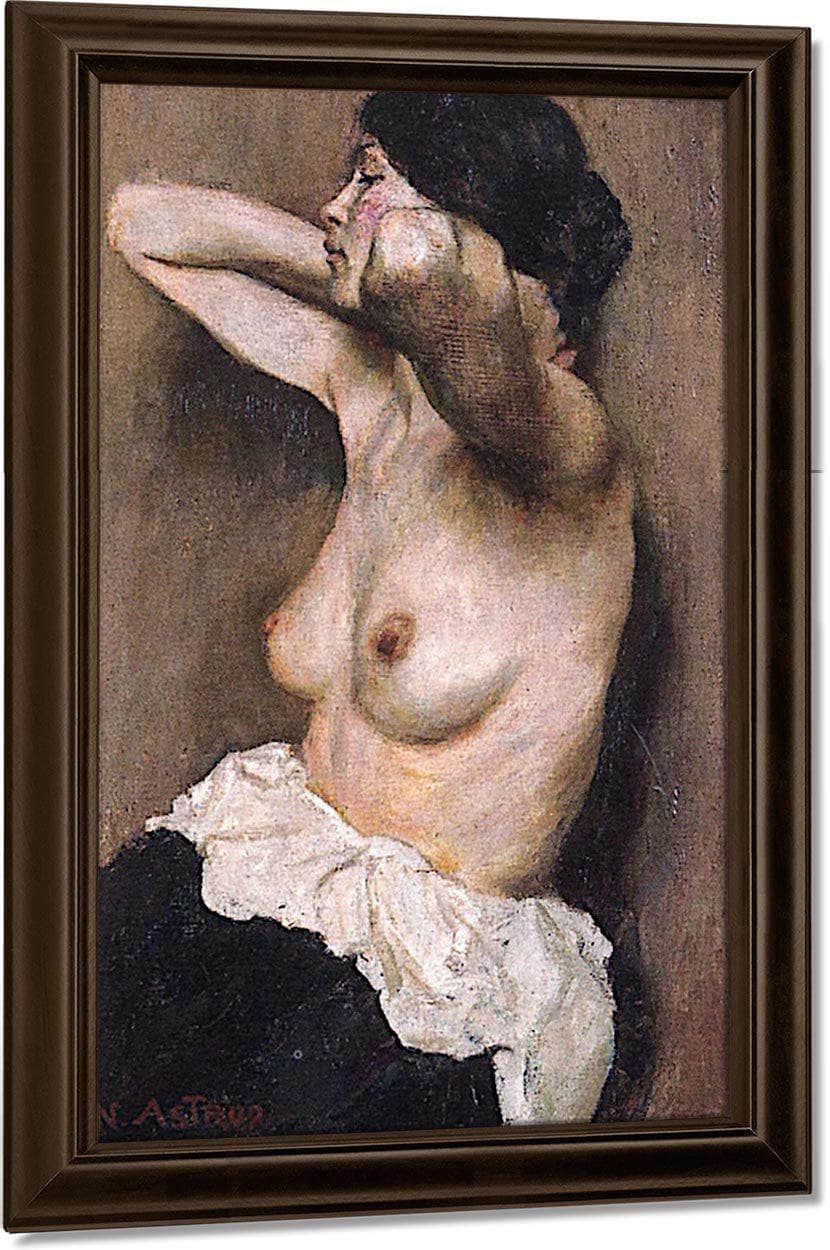 Half Length Female Nude By Nicolai Astrup - Image 7