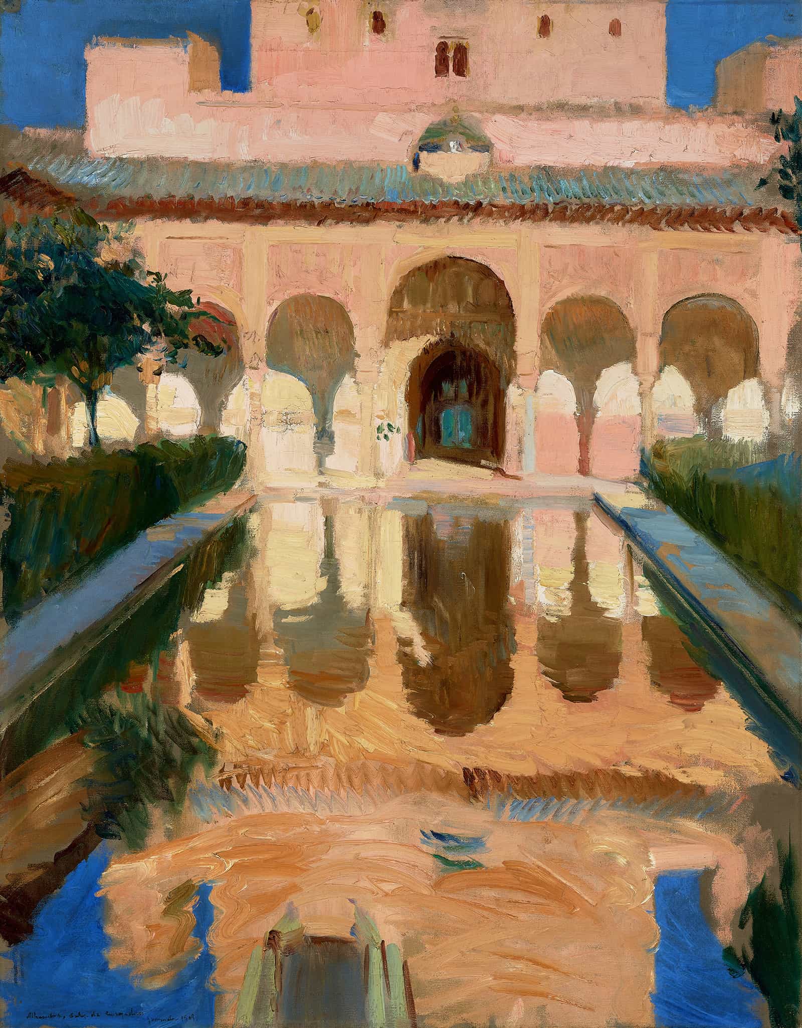 Hall Of The Ambassadors Alhambra Granada by Joaquin Sorolla - Image 2