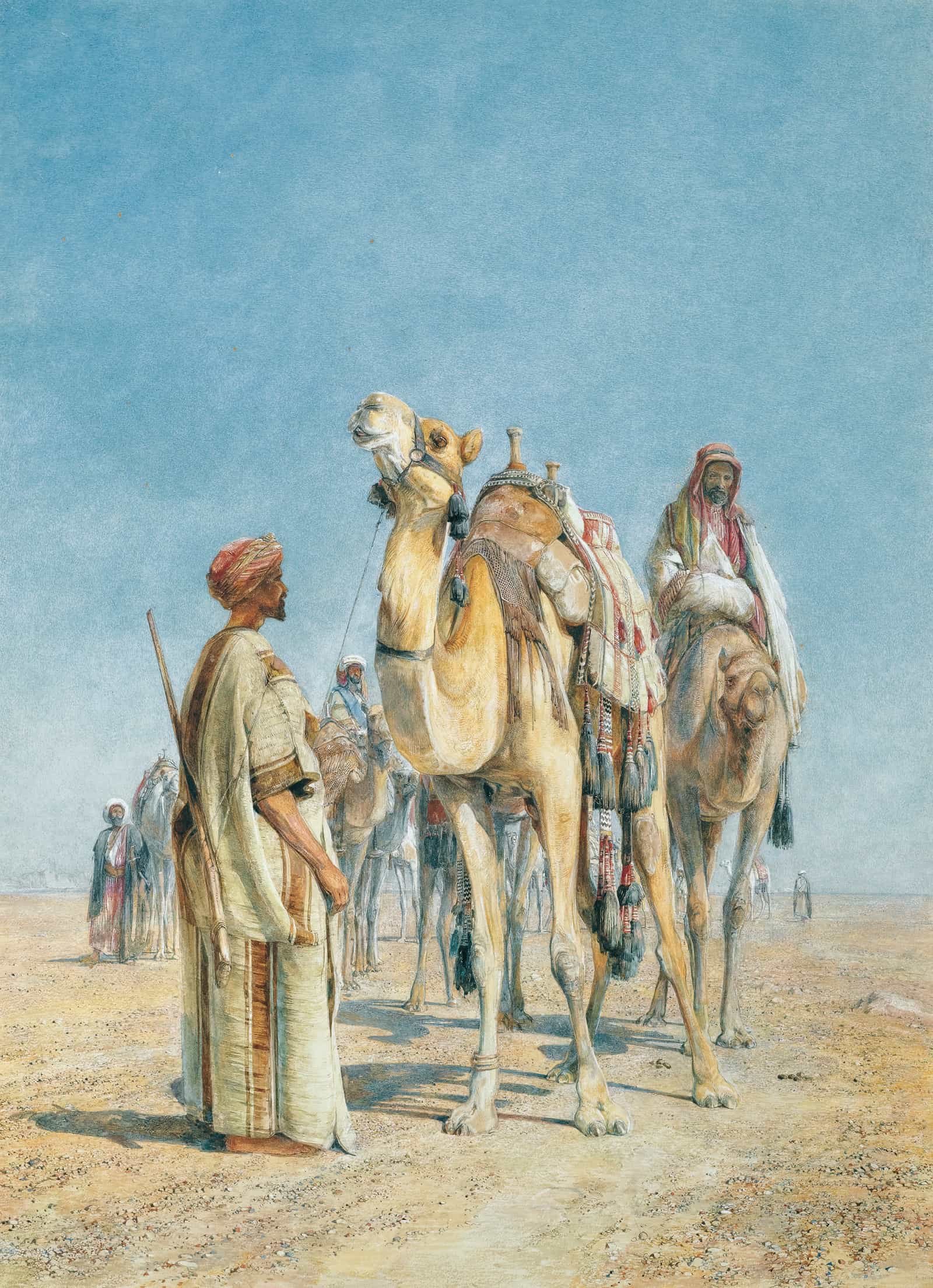 Halt In The Desert by John Frederick Lewis - Image 2