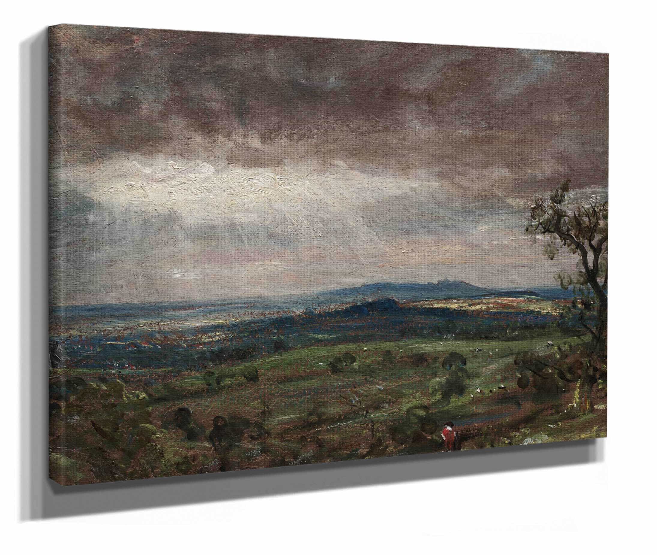 Hampstead Heath Looking Toward Harrow by John Constable - Image 2