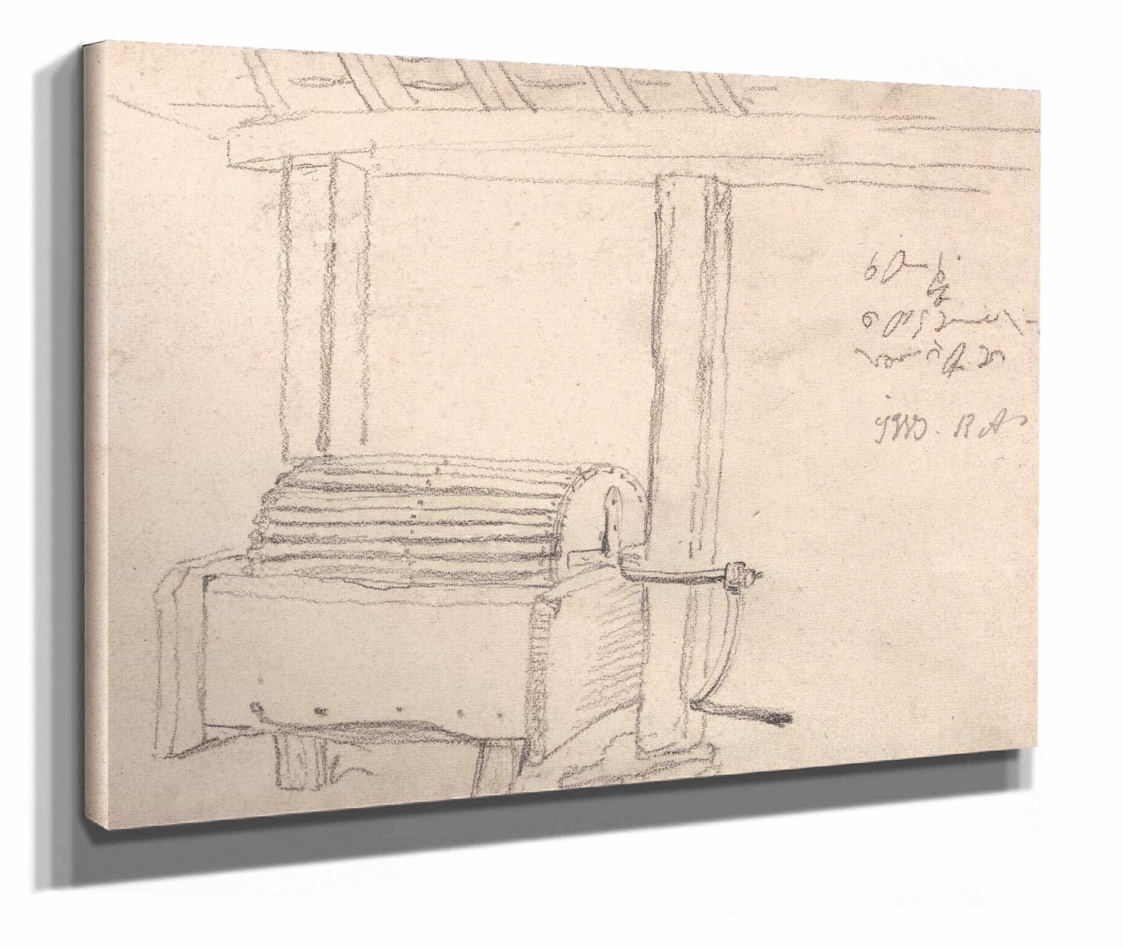 Hand Rolling Machine To Wash Potatoes by James Ward - Image 2
