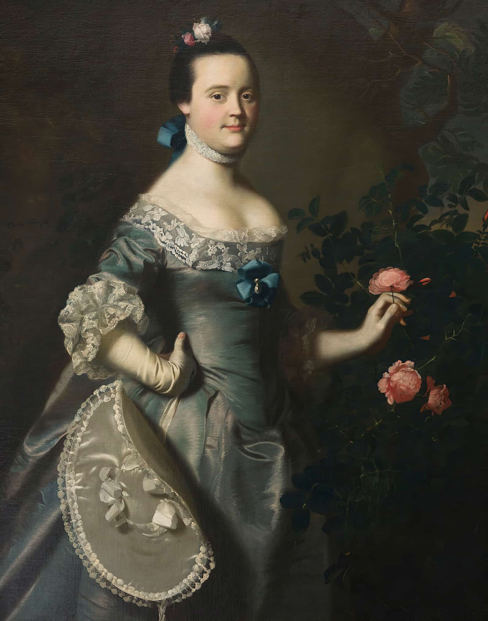 Hannah Loring by John Singleton Copley - Image 2