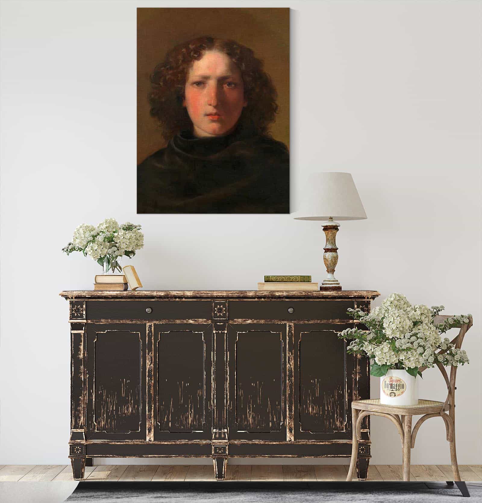 Hans Gasser Bildhauer by Friedrich Von Amerling - Image 4