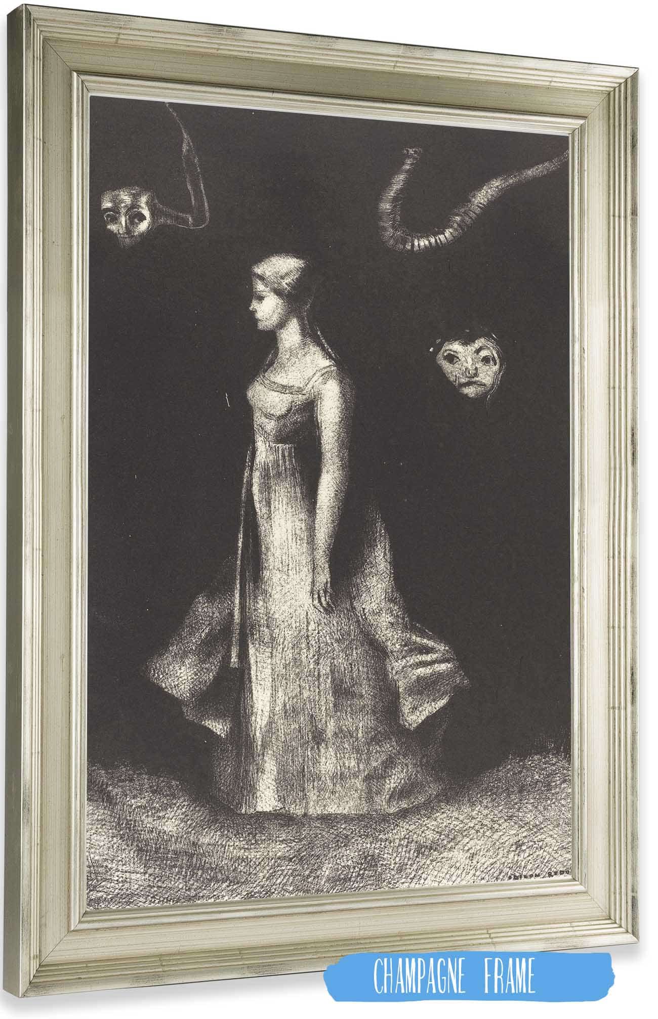 Hantise Obsession by Odilon Redon