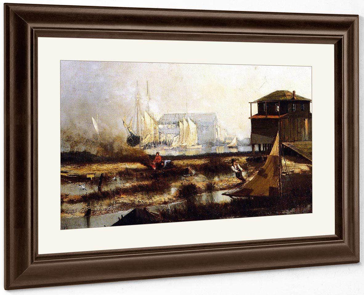 Harbor Scene By Henry Ossawa Tanner - Image 4