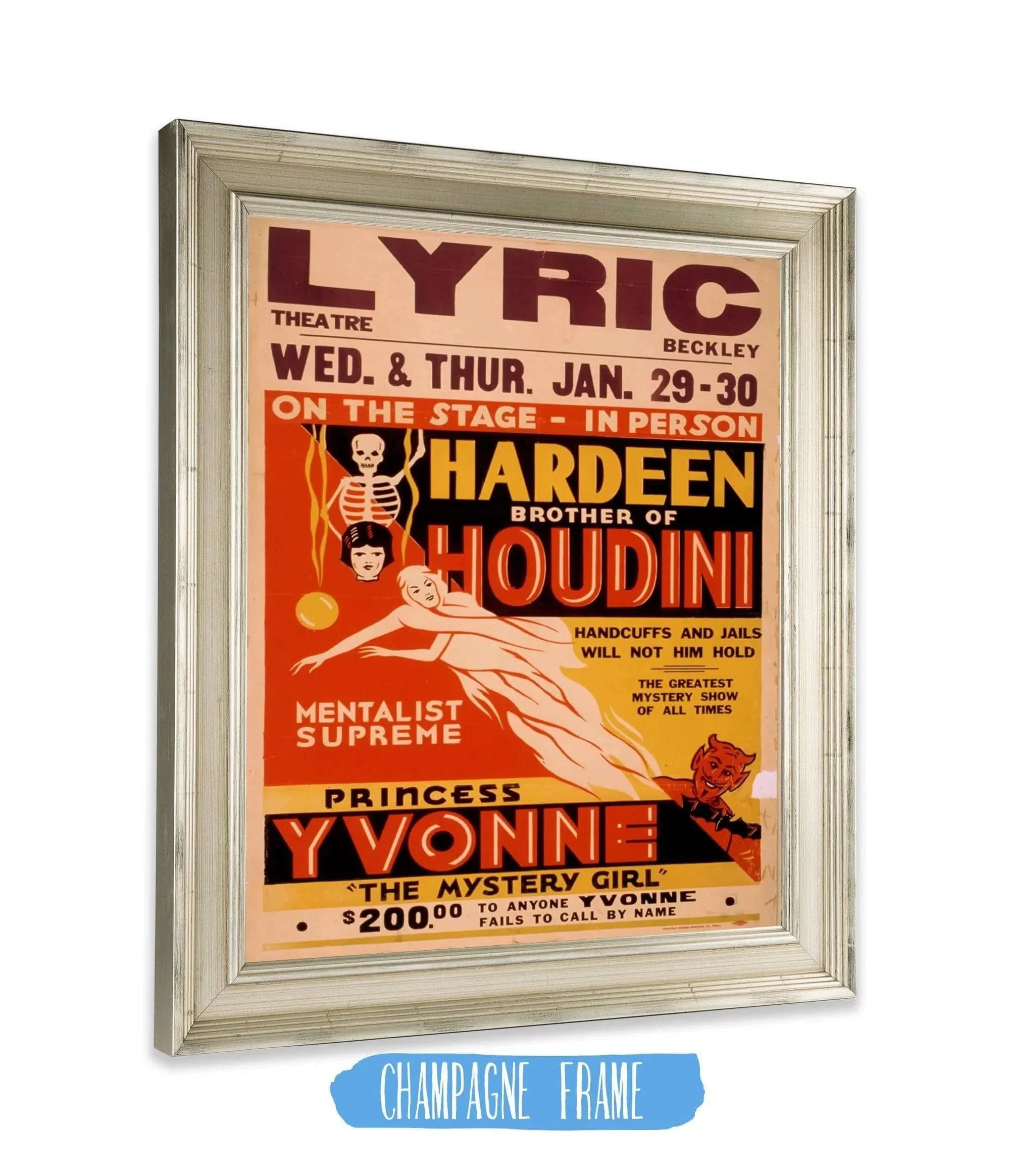 Hardeen Brother of Houdini Show - Image 2