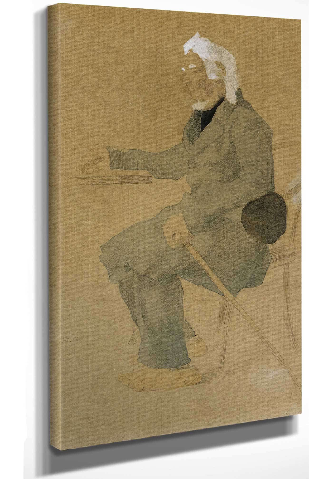 Harjun Paavo Loyttymaki by Helene Schjerfbeck - Image 4