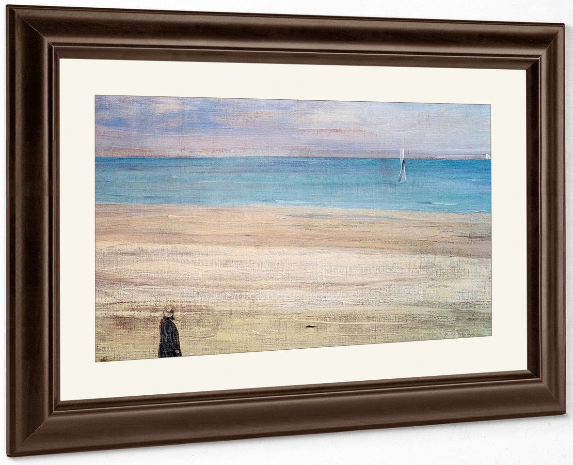 Harmony In Blue And Silver Trouville By James McNeill Whistler - Image 5