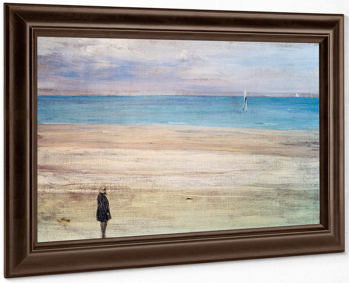 Harmony In Blue And Silver Trouville By James McNeill Whistler - Image 6