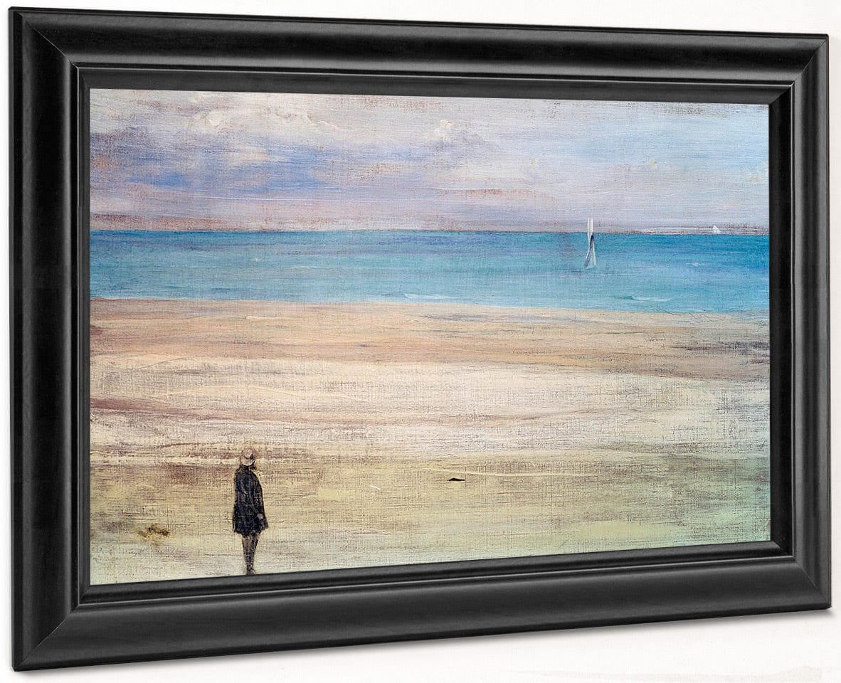 Harmony In Blue And Silver Trouville By James McNeill Whistler - Image 8