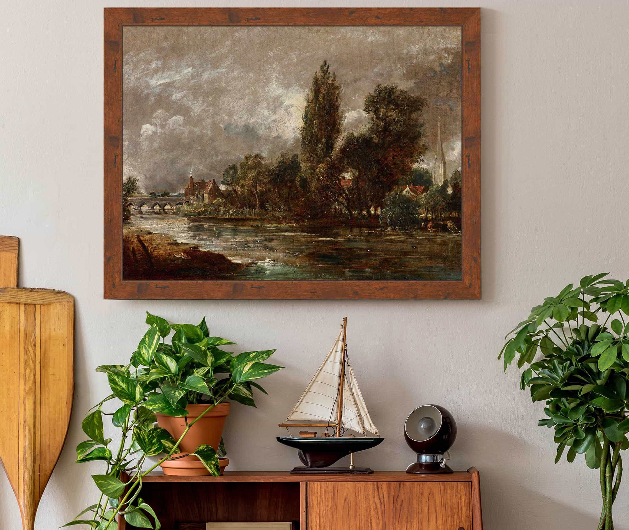 Harnham Bridge Salisbury by John Constable - Image 3