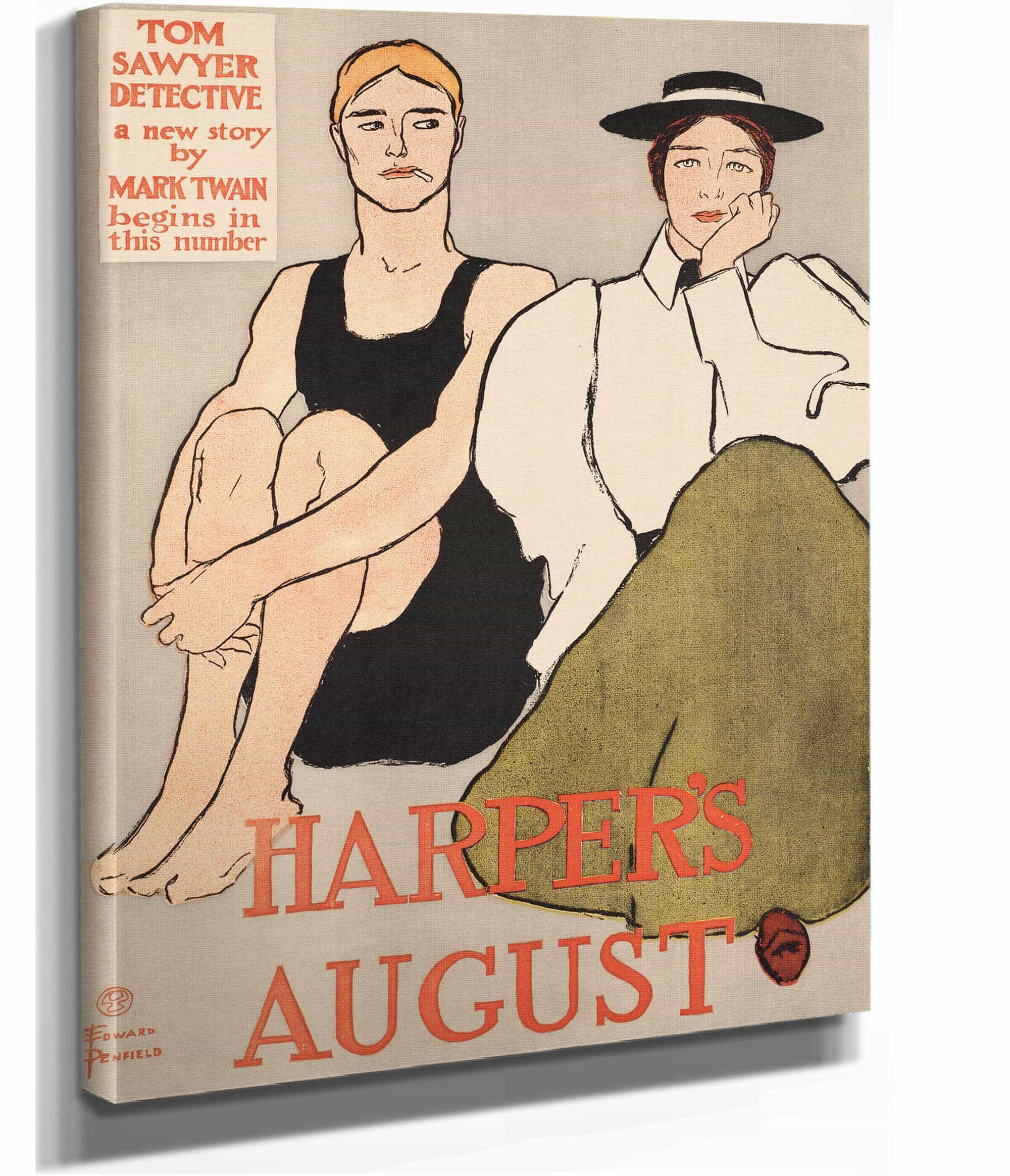 Harpers August by Edward Penfield - Image 12