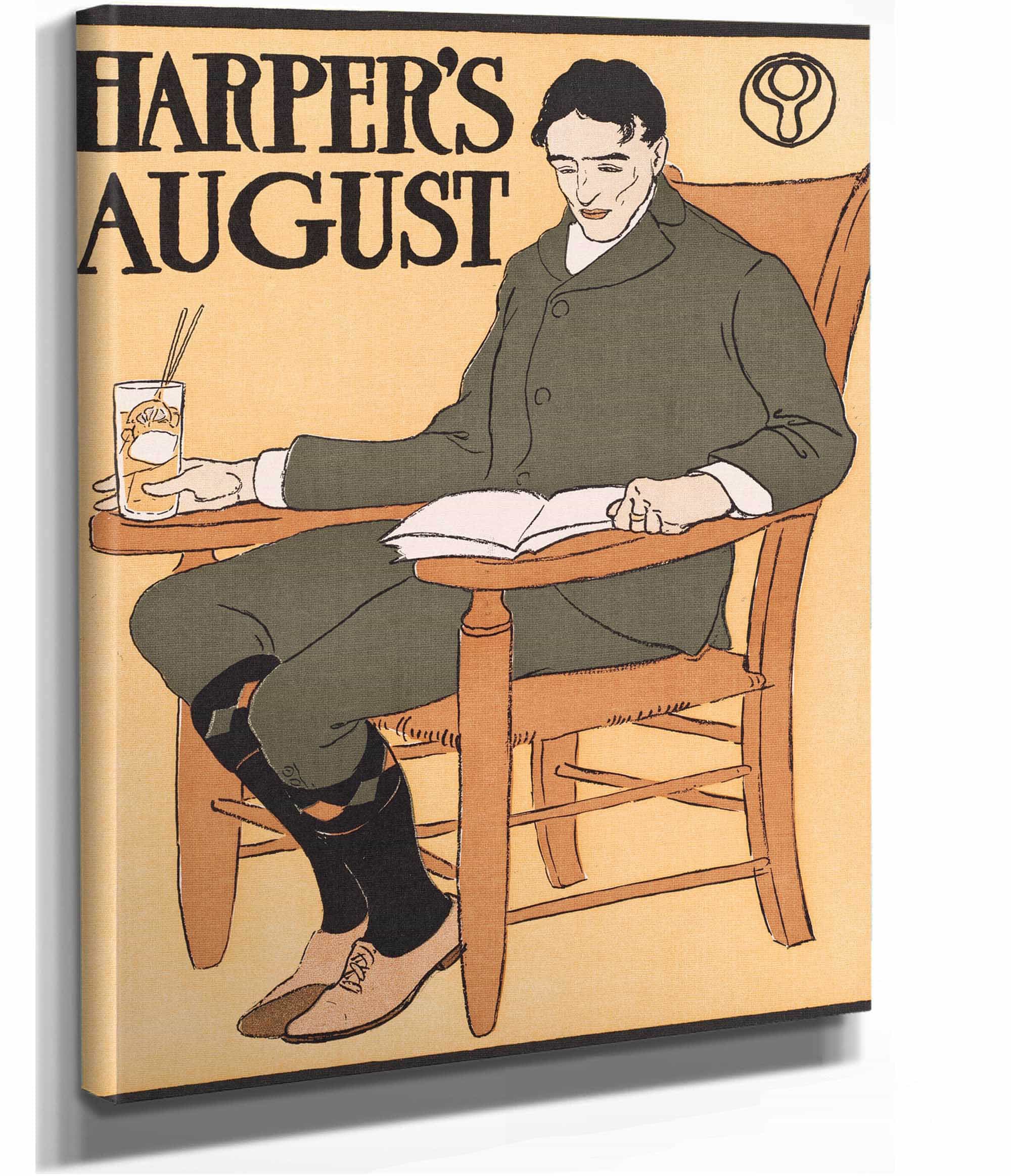 Harpers August by Edward Penfield - Image 13